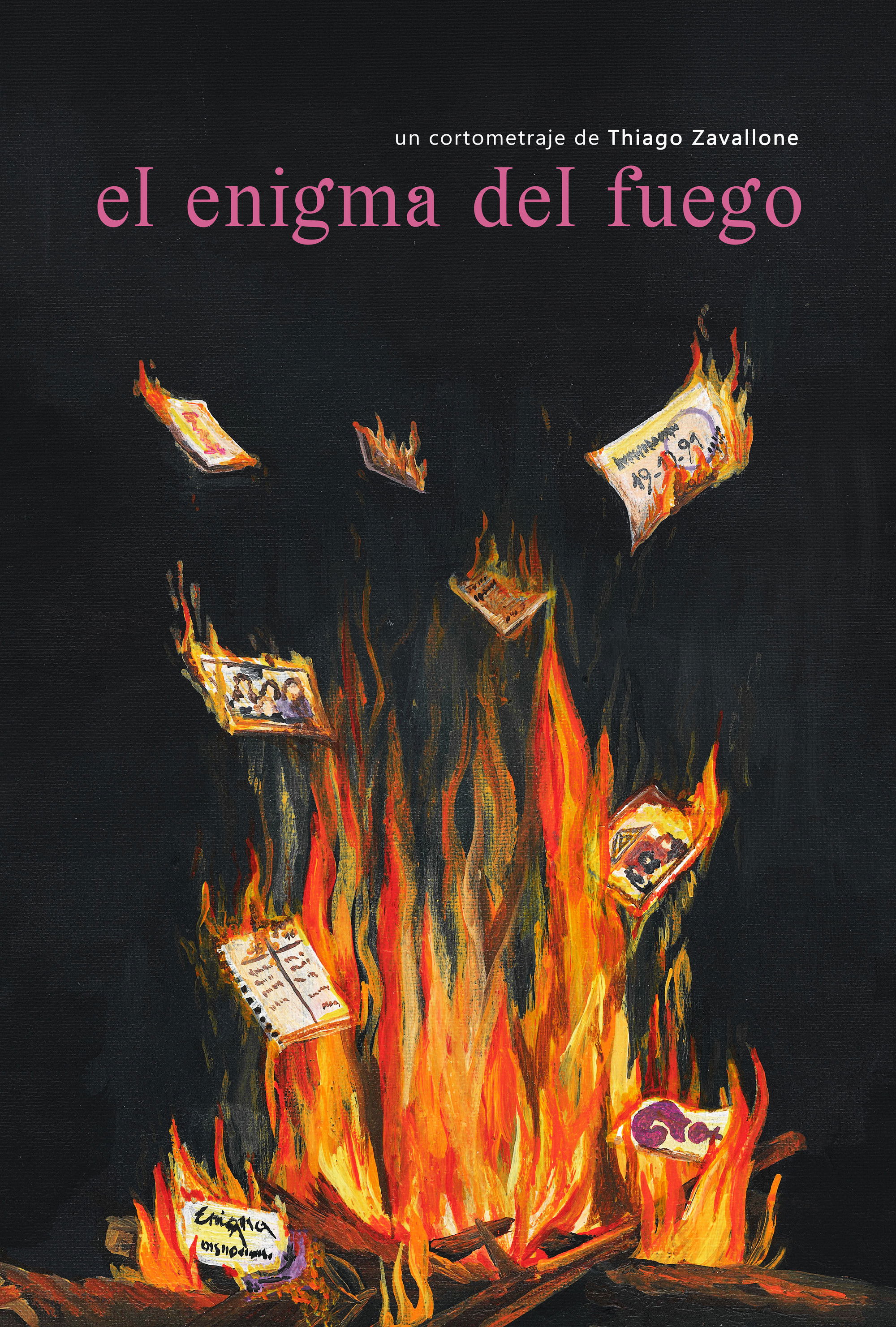 Plakat, der markedsfører Fiery Enigma