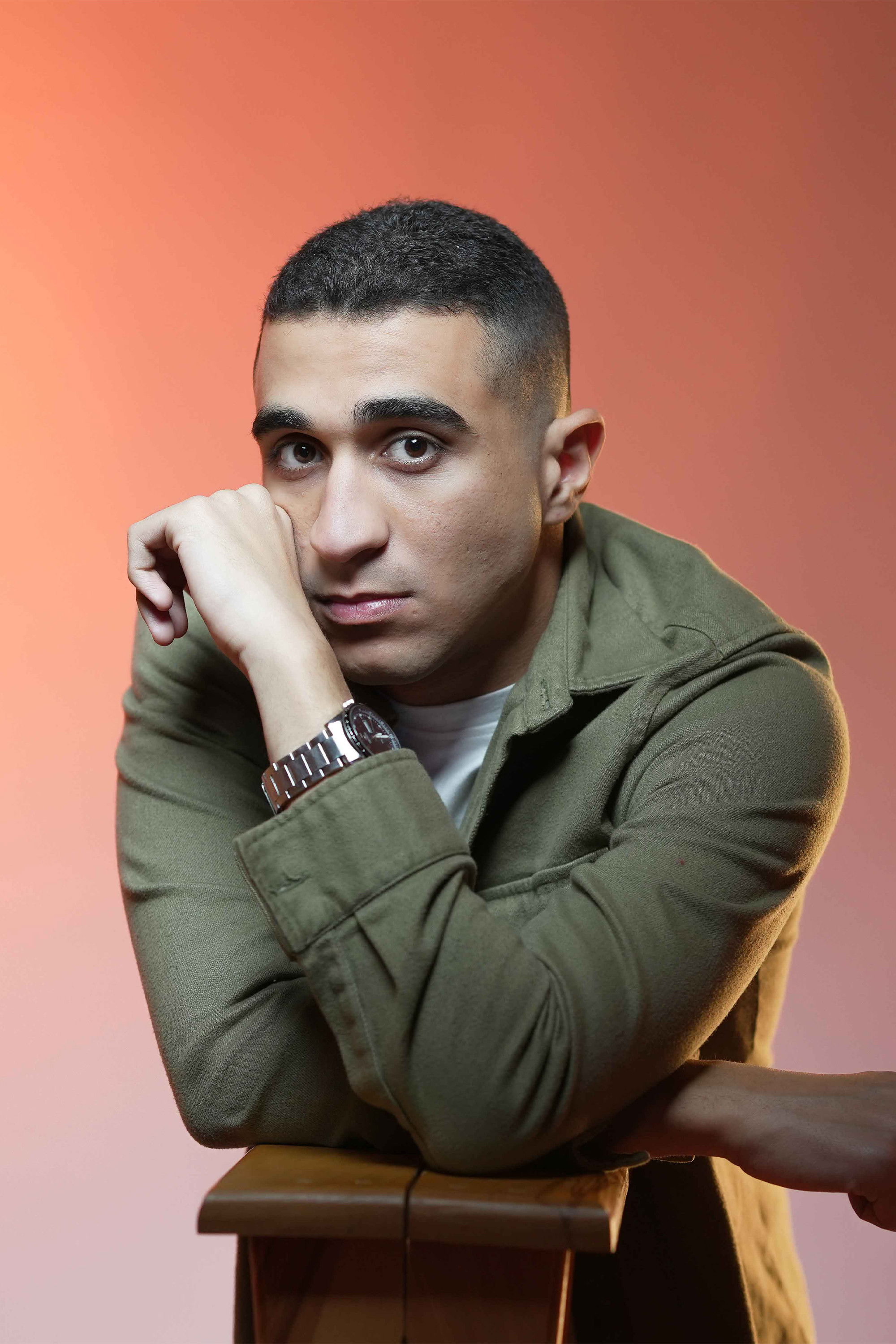 et billede af Ahmed Saber