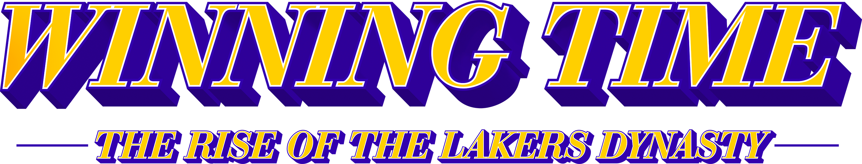 Winning Time: The Rise of the Lakers Dynasty Logo