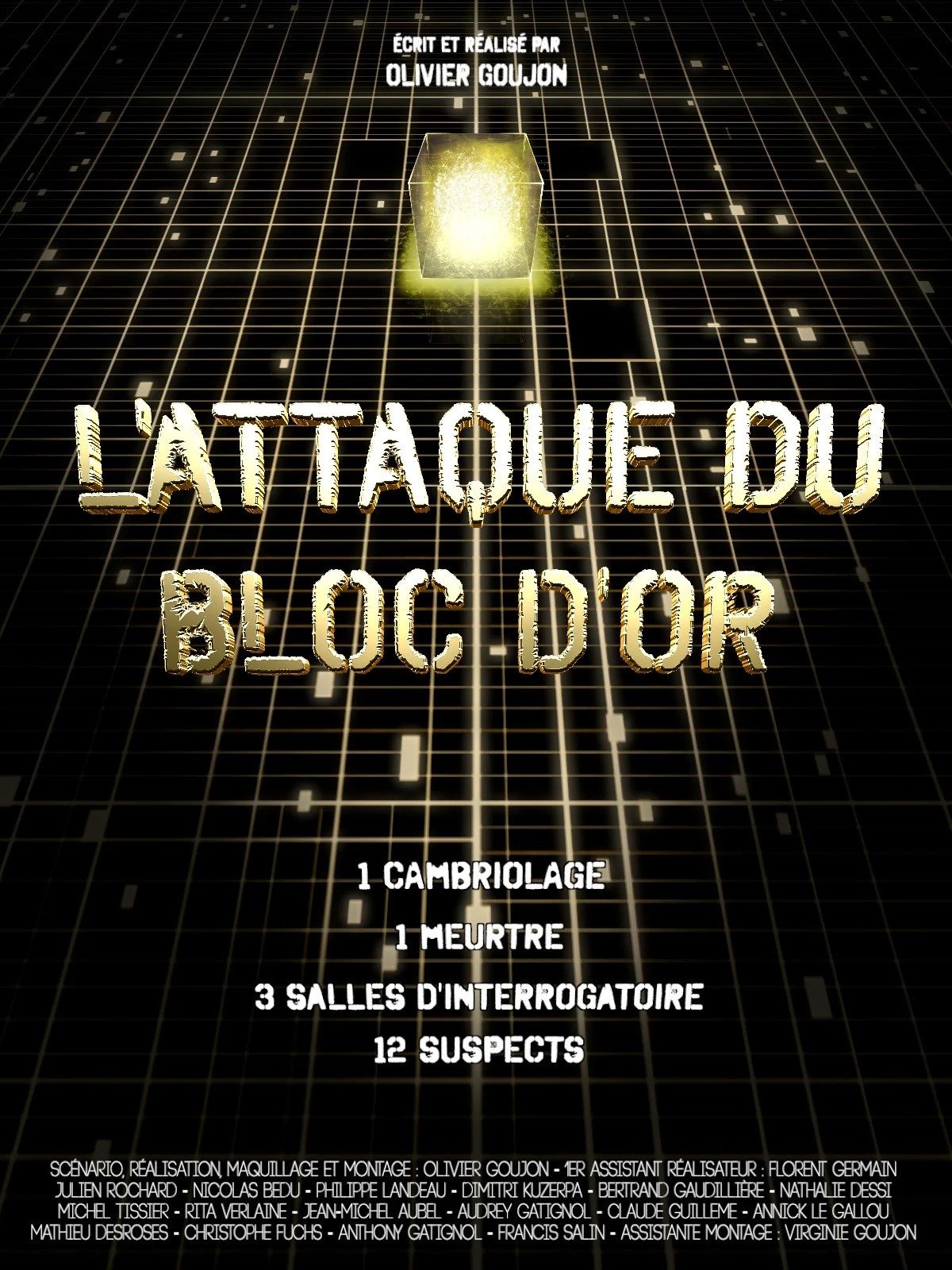 Affiche du film L’Attaque du bloc d’or 194311