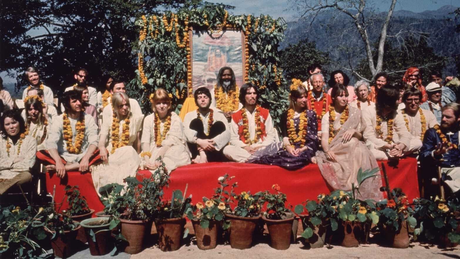 In India con i Beatles