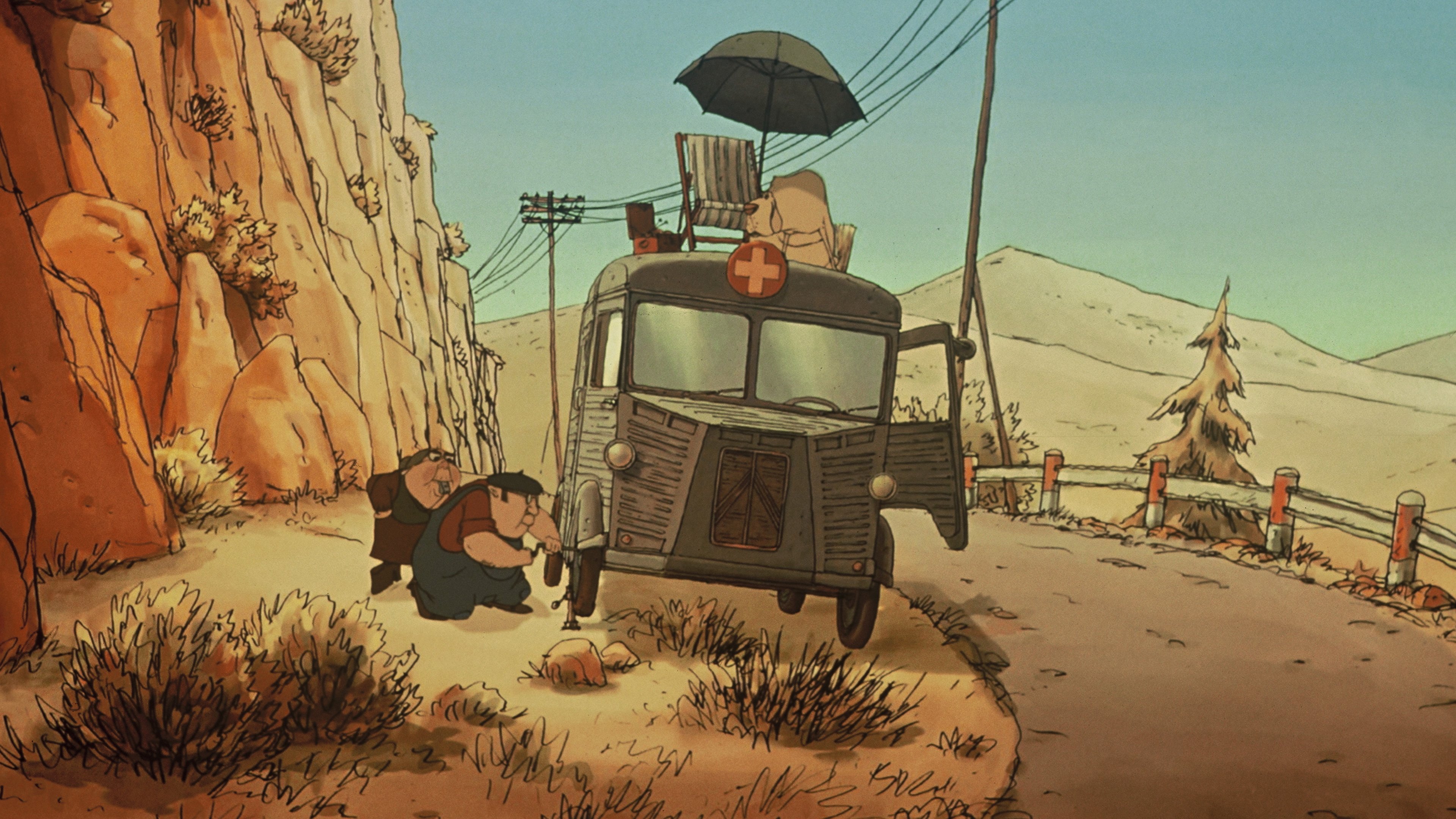 Poster: The Triplets of Belleville Poster: The Triplets of Belleville