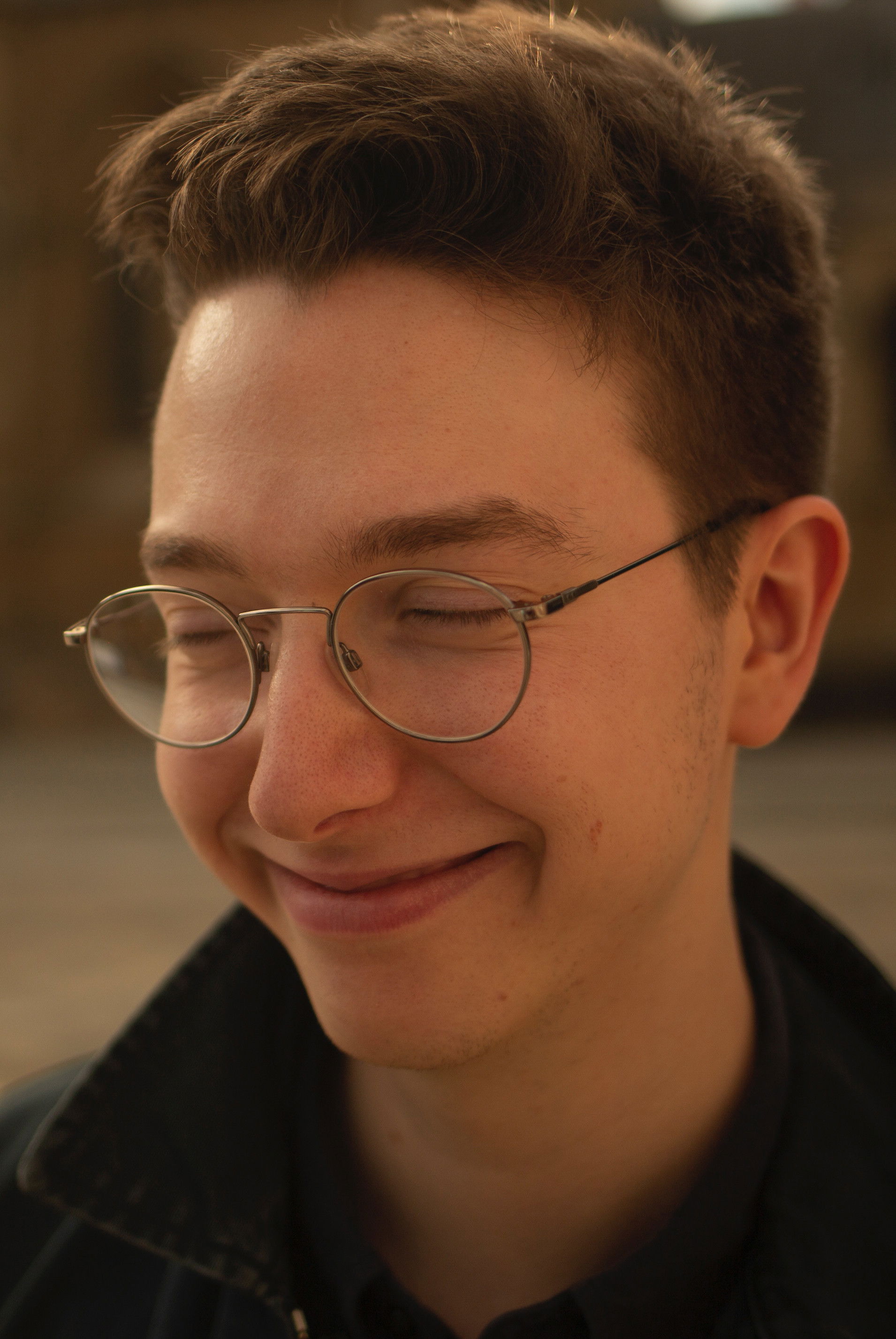 et billede af Amos Levin