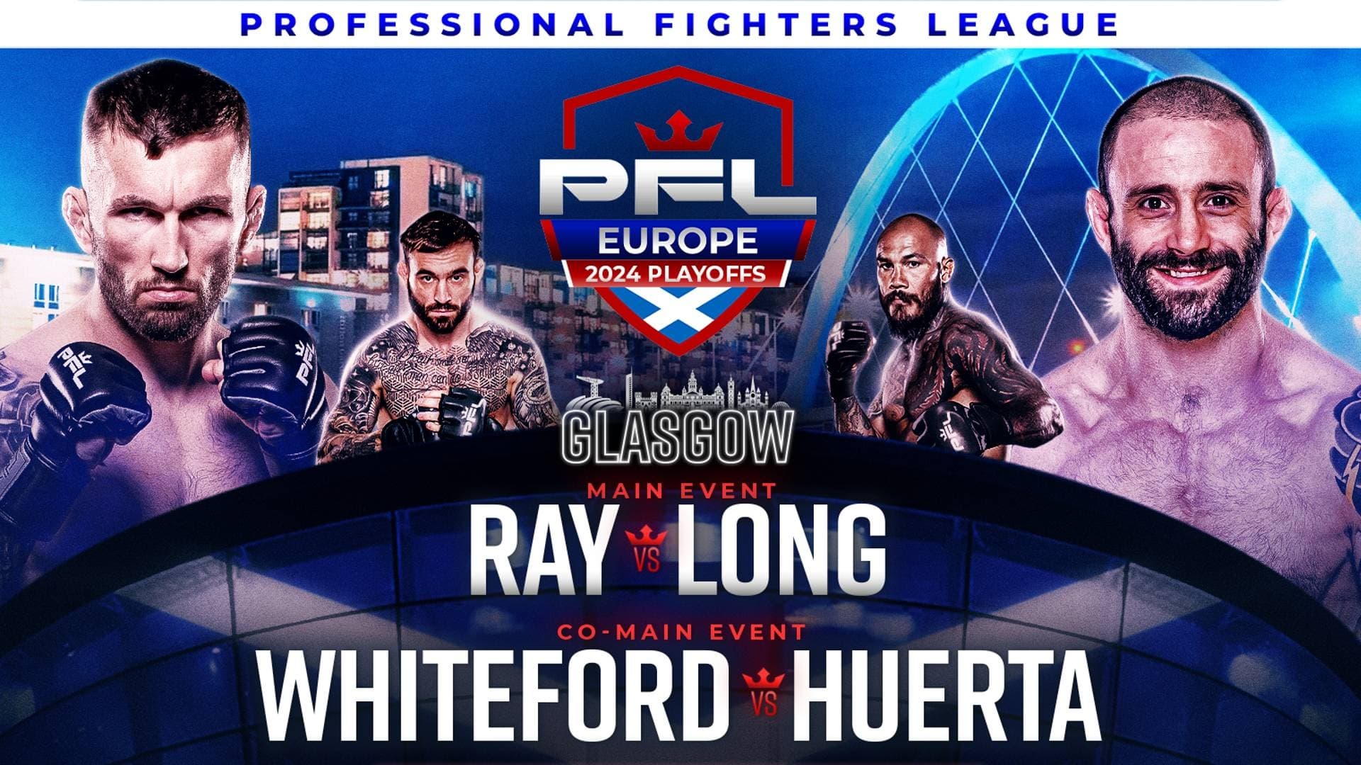 PFL 2024 Europe #3: Regular Season - Ray vs. Long