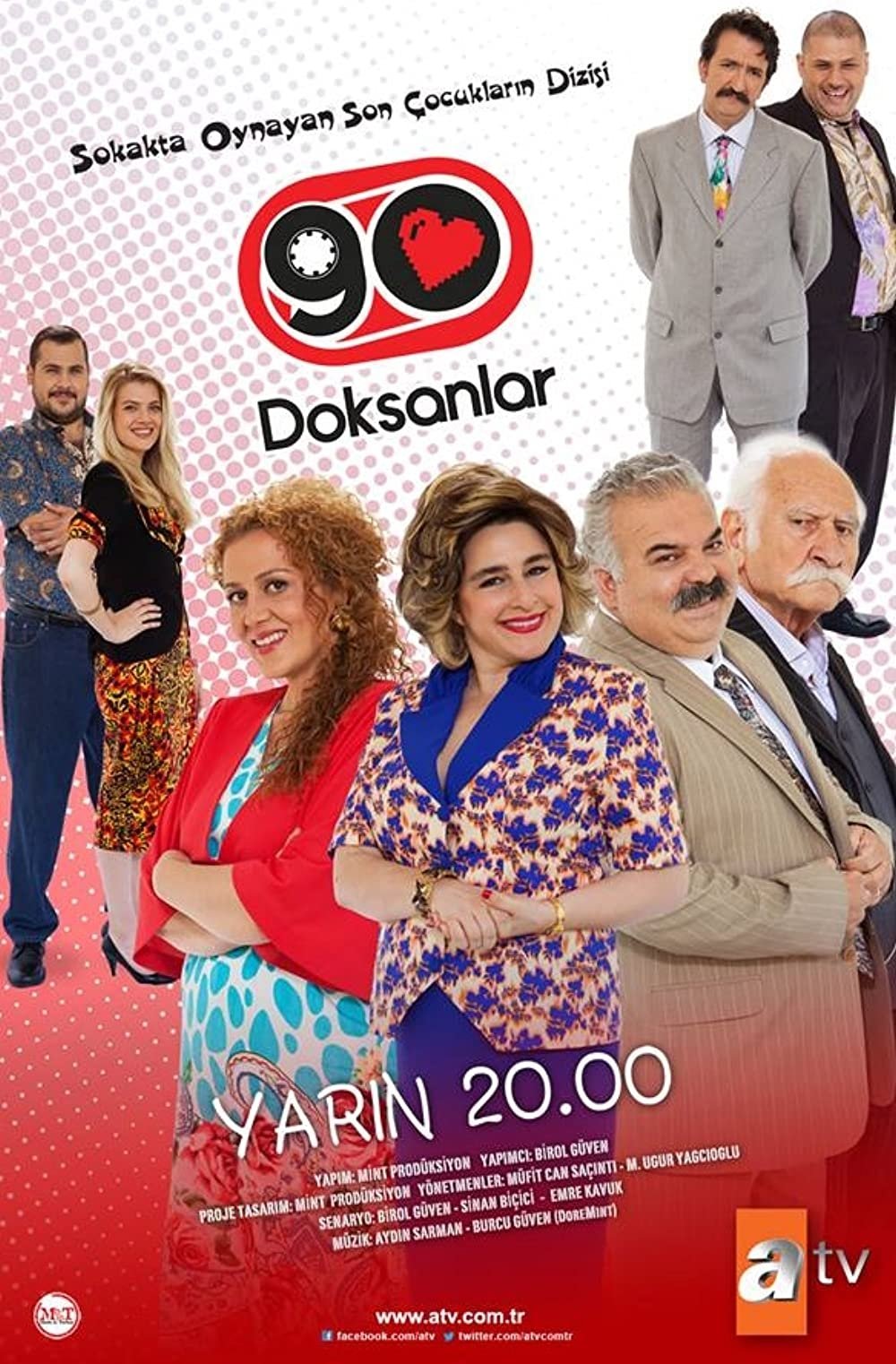 Doksanlar poster cover