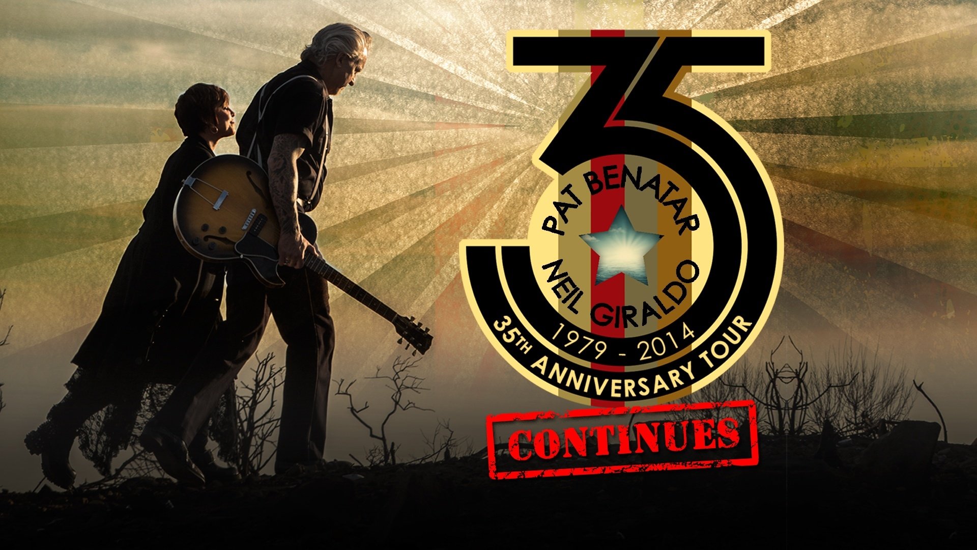 Pat Benatar and Neil Giraldo 35th Anniversary Tour (2014)
