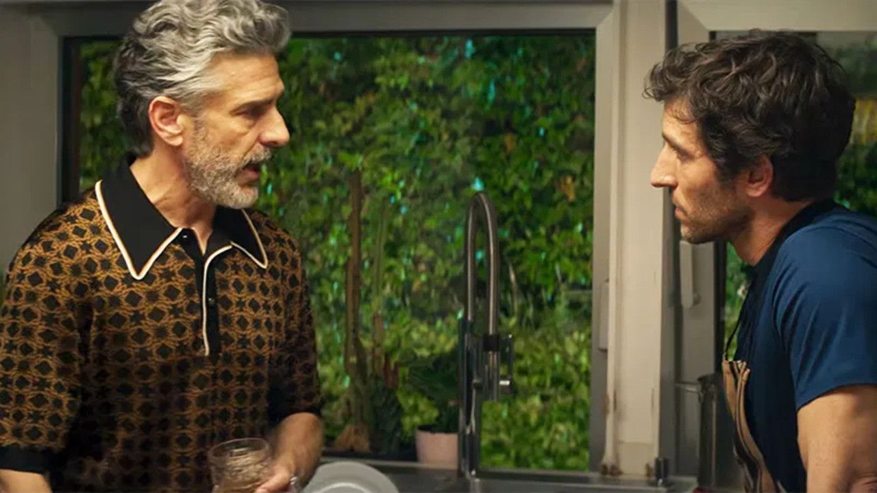 Bitter Christmas backdrop