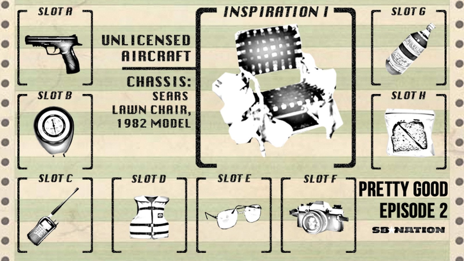 Thumbnail for Larry Walters has a flying lawn chair and a BB gun Season 1 Episode 2