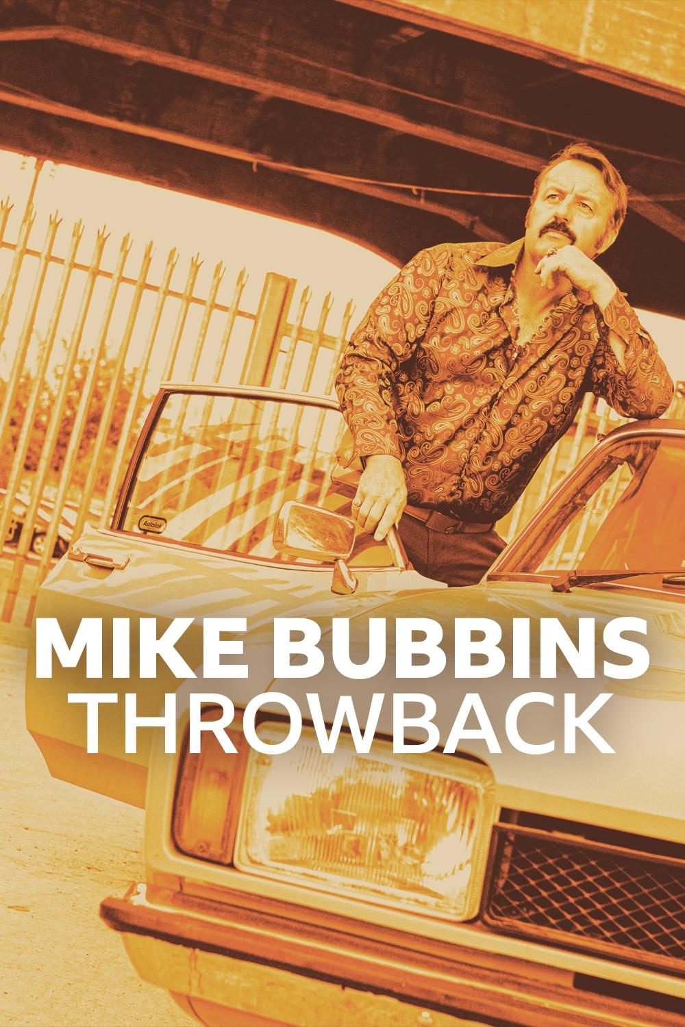 Mike Bubbins: Throwback poster cover
