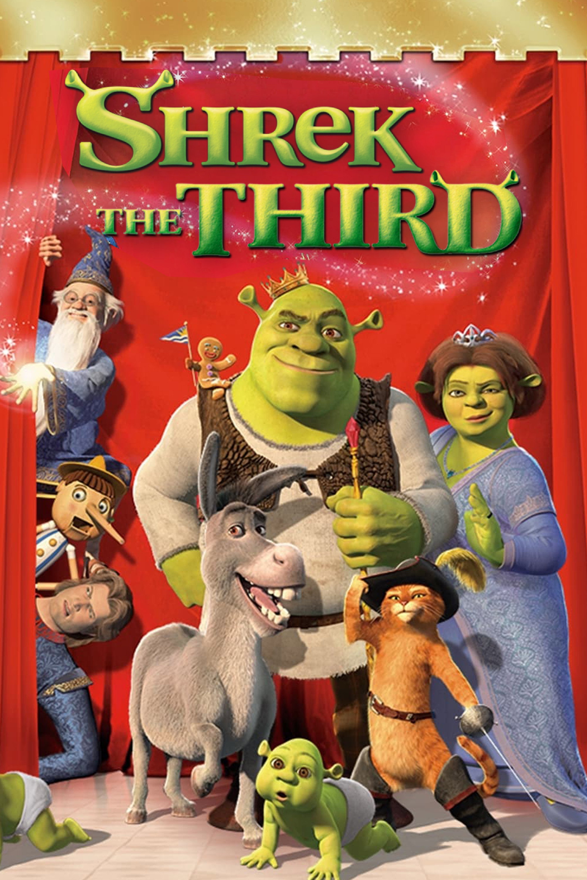 Shrek the Third (2007) - Posters — The Movie Database (TMDB)