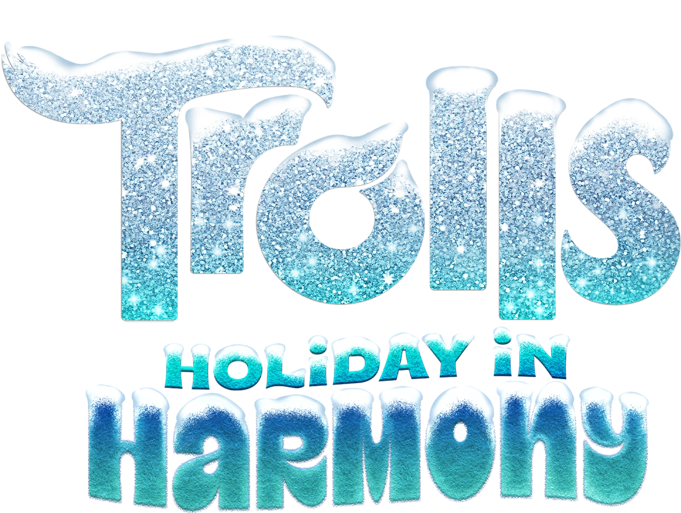 Trolls Holiday in Harmony Logo