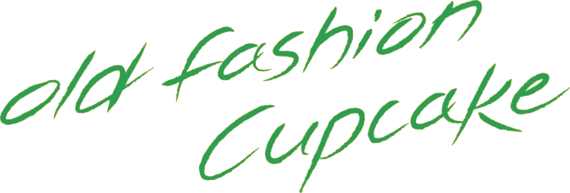 Old Fashion Cupcake Logo