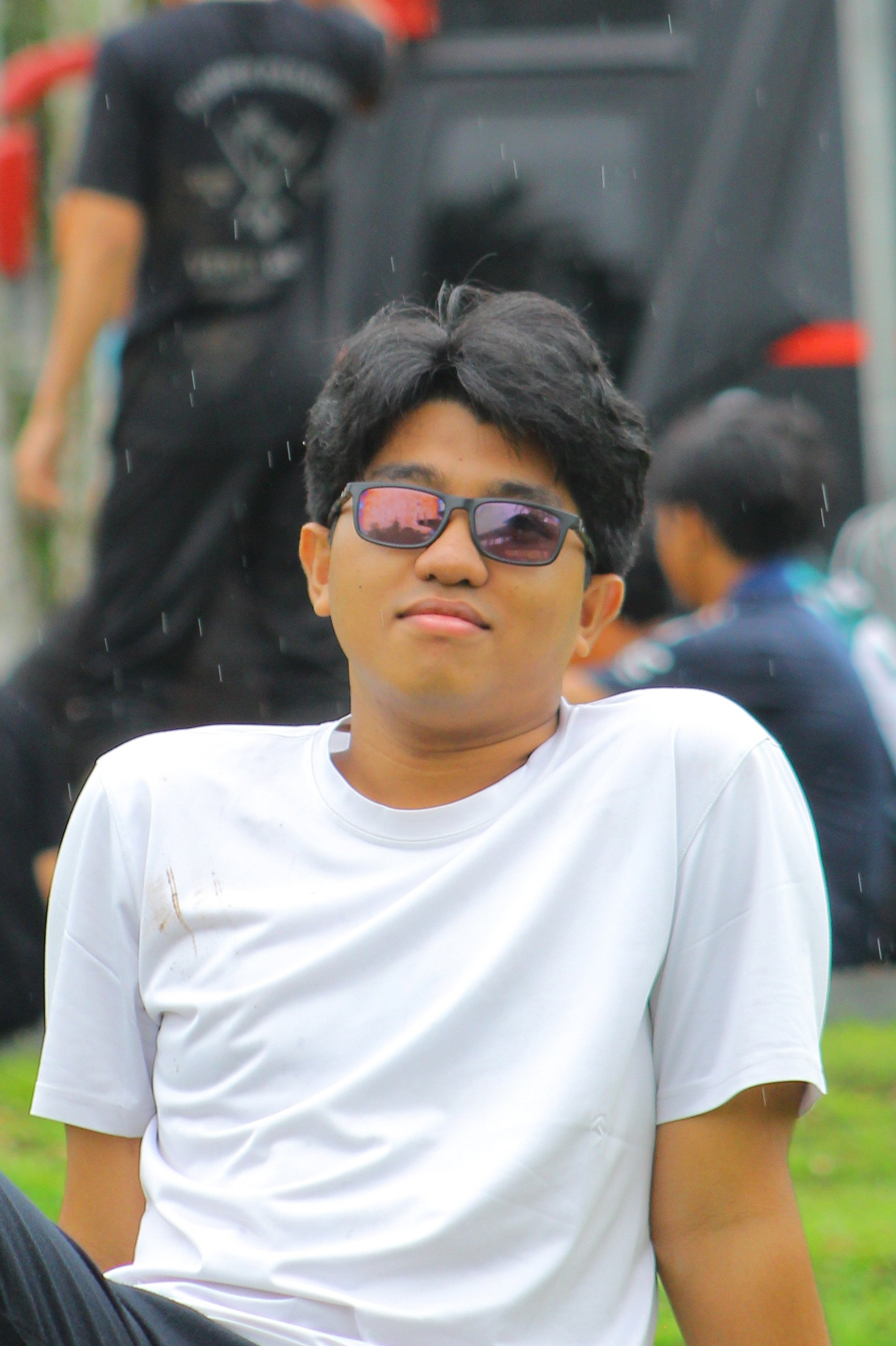 Profile Fuad Fachrezi with character Santri