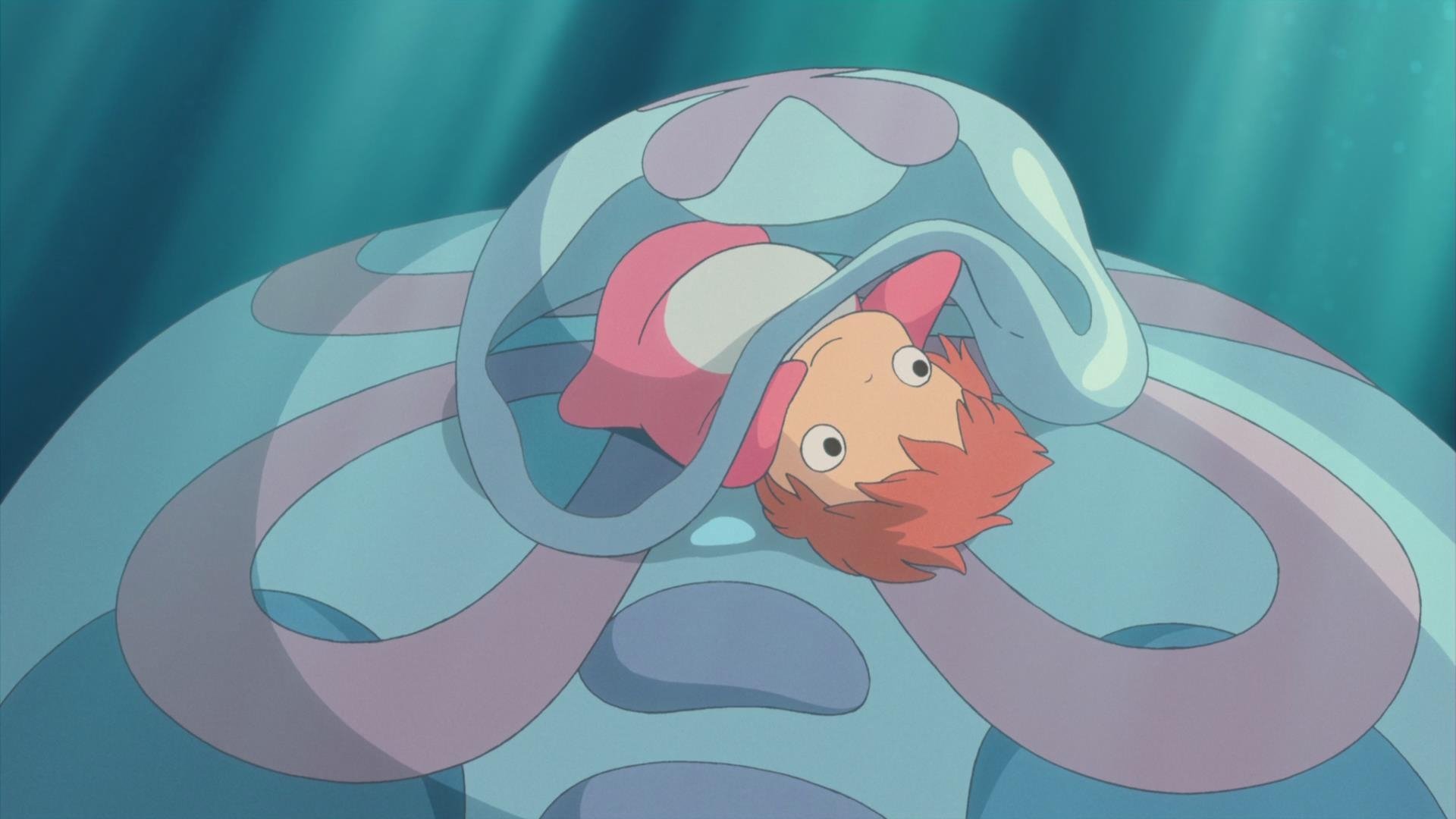 Ponyo z útesu nad morom (2008)