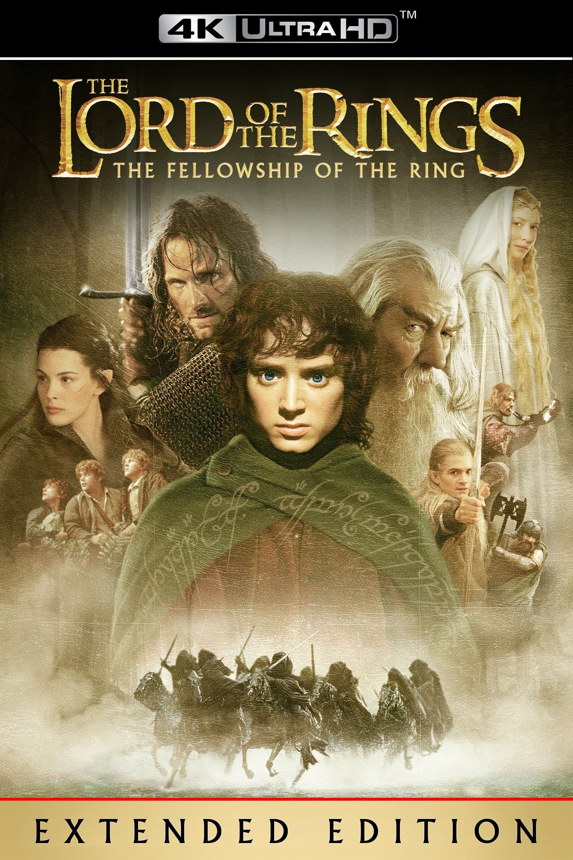 The Lord of the Rings: The Fellowship of the Ring Movie poster