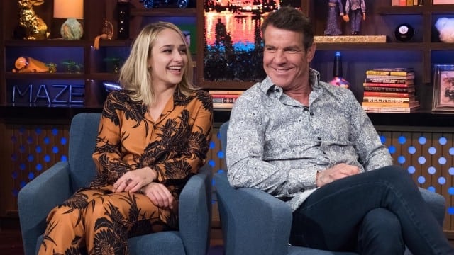 Watch What Happens Live with Andy Cohen Season 14 :Episode 63  Jemima Kirke & Dennis Quaid
