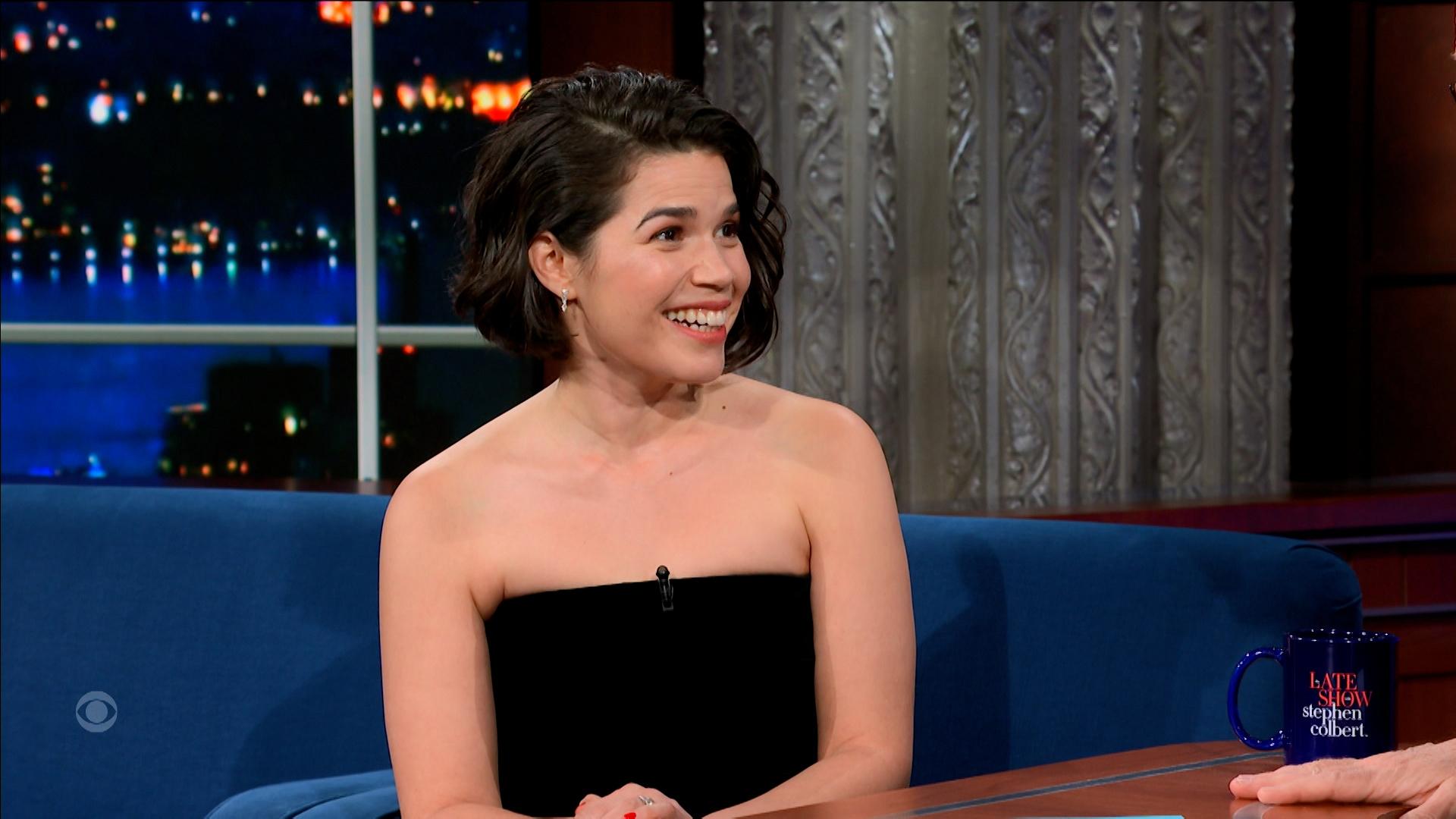 The Late Show with Stephen Colbert Season 9 :Episode 35  1/10/24 (America Ferrera, Reneé Rapp)