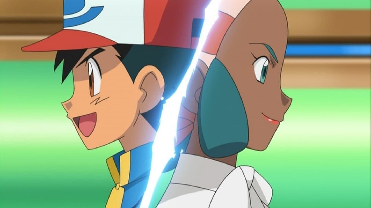 Pokémon Season 14 :Episode 16  Shippou Gym Rematch! Explosive New Move!!
