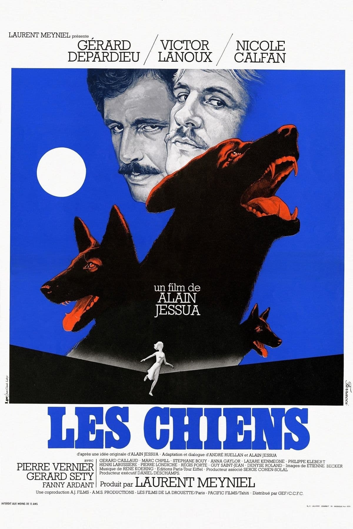 Affiche du film Les Chiens 13228