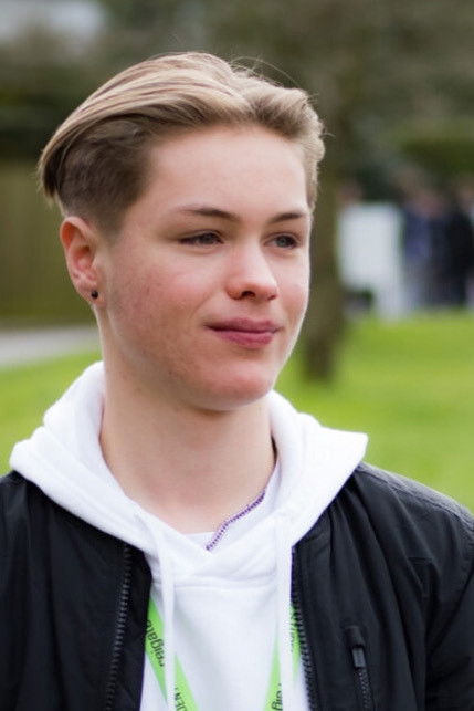 et billede af Finn Russell