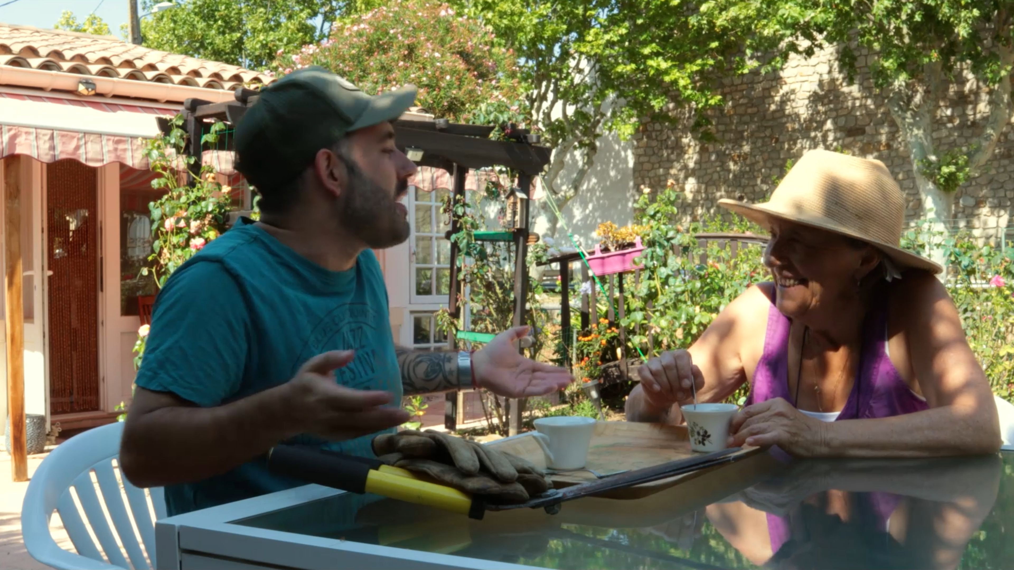 Mon vieux jardin backdrop