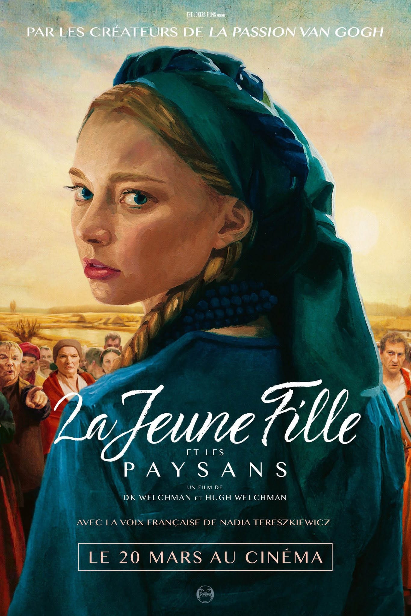 affiche du film La Jeune fille et les paysans