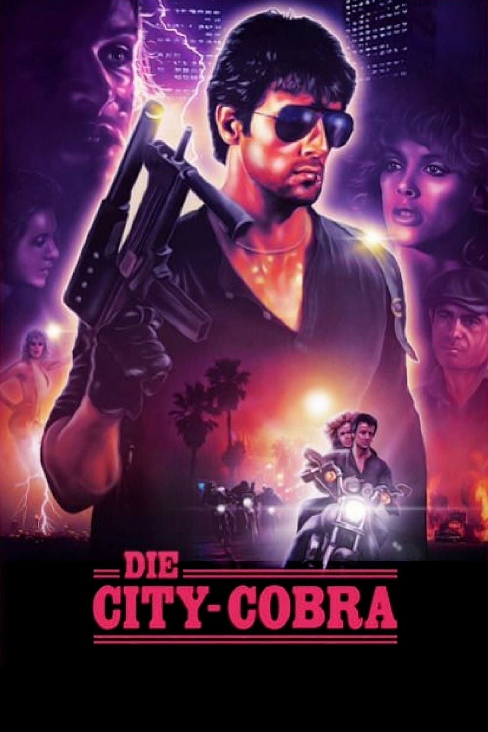 Die City Cobra (1986) - Poster — The Movie Database (TMDB)