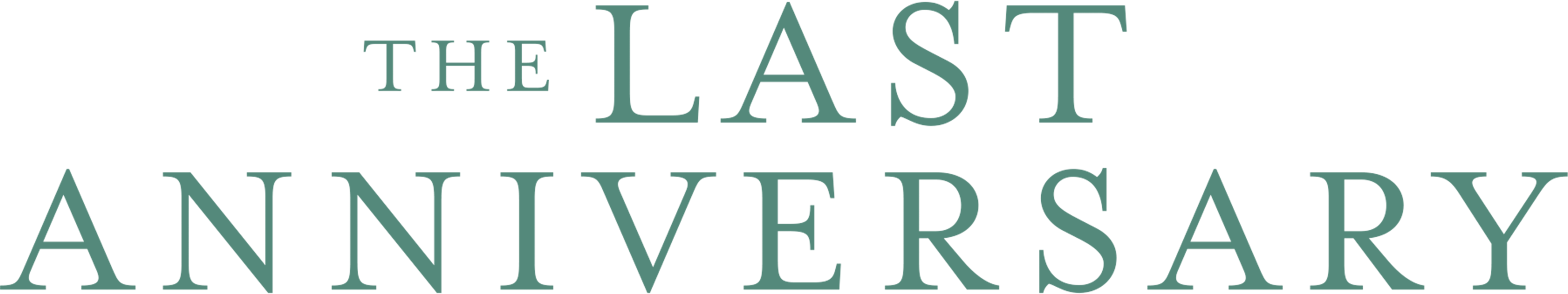 The Last Anniversary Logo