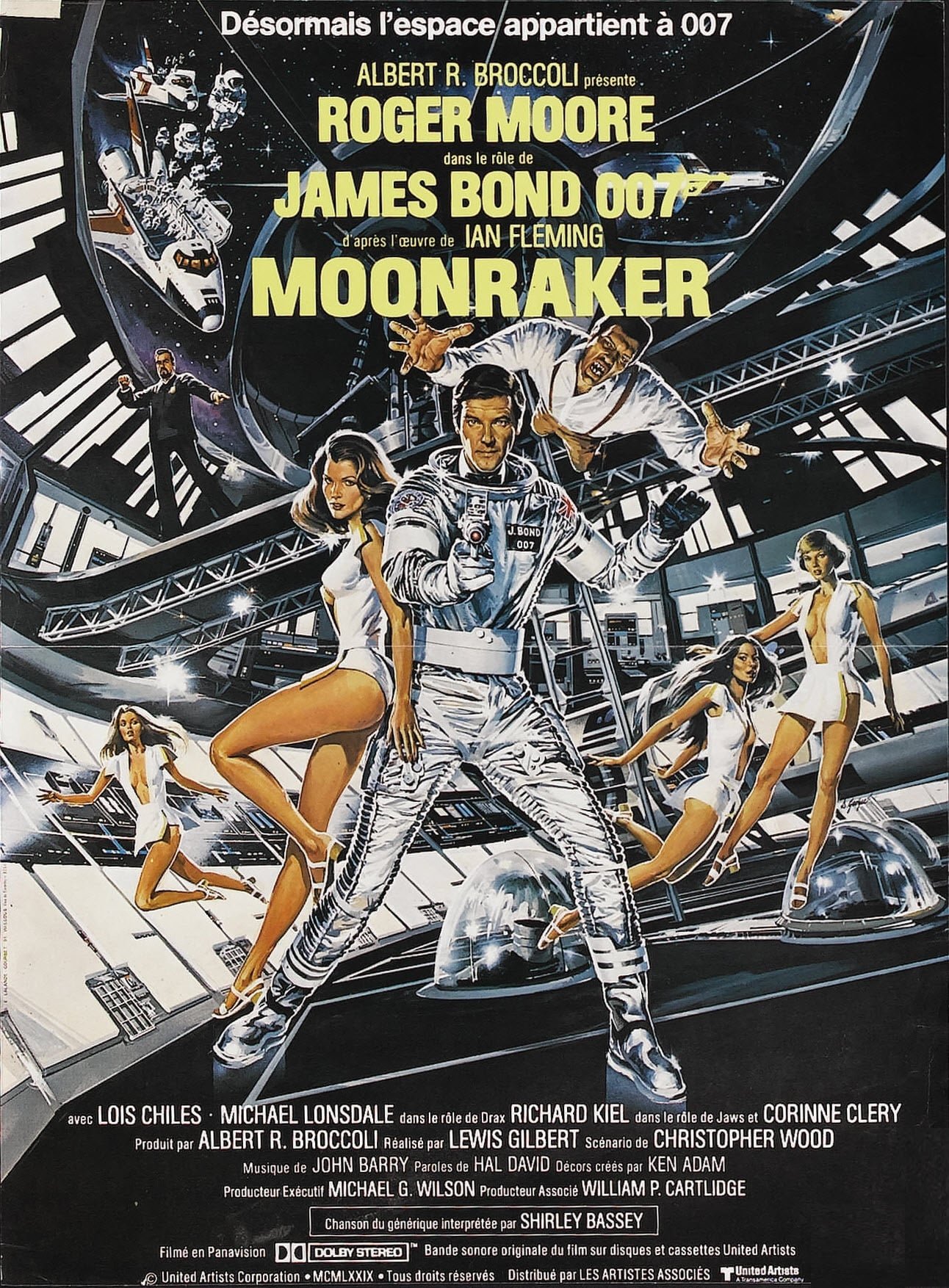 Affiche du film Moonraker 16258