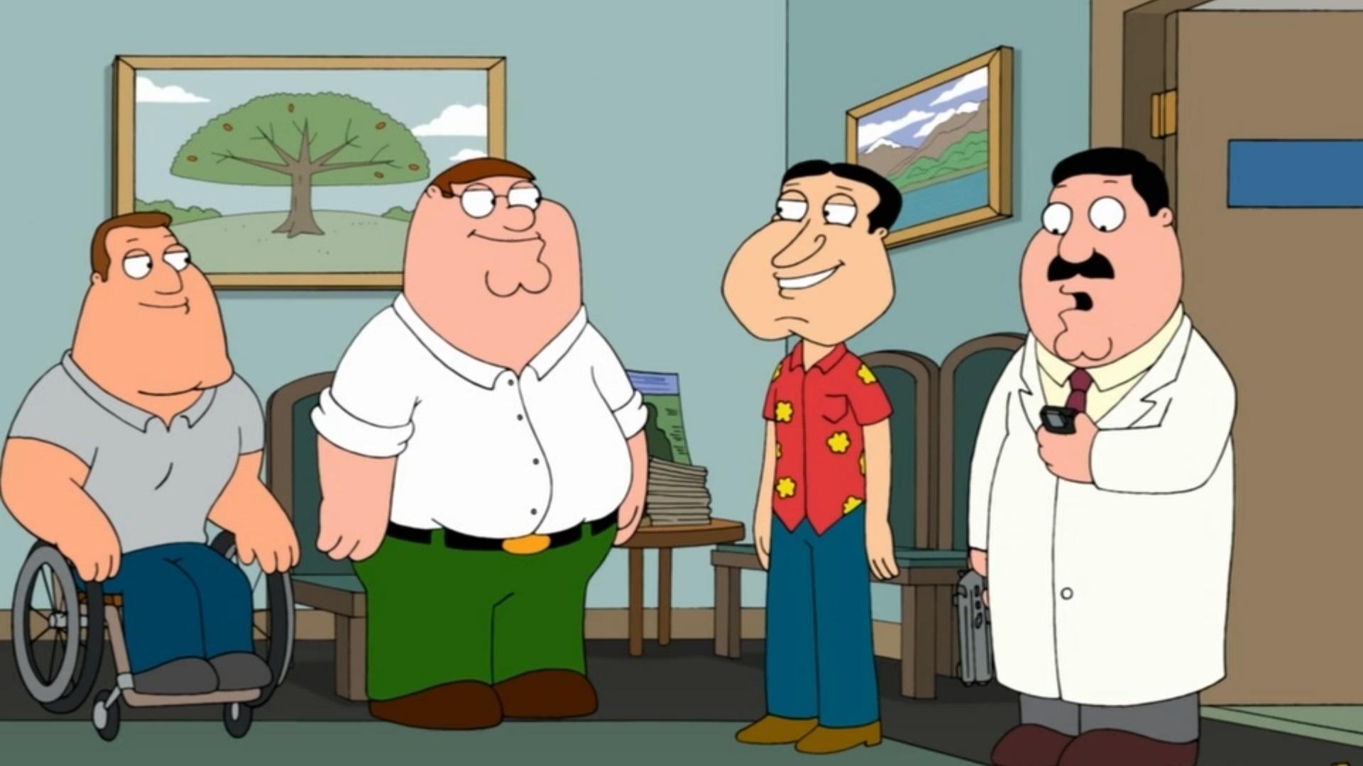 Family Guy Season 11 :Episode 3  The Old Man and the Big ‘C’