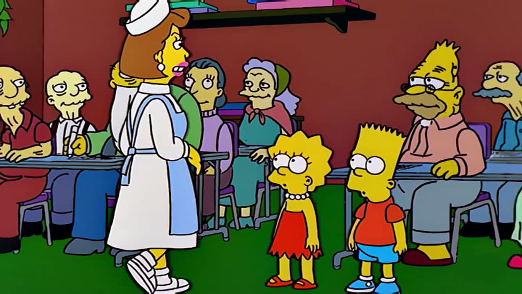 The Simpsons Season 10 :Episode 20  The Old Man and the 'C' Student