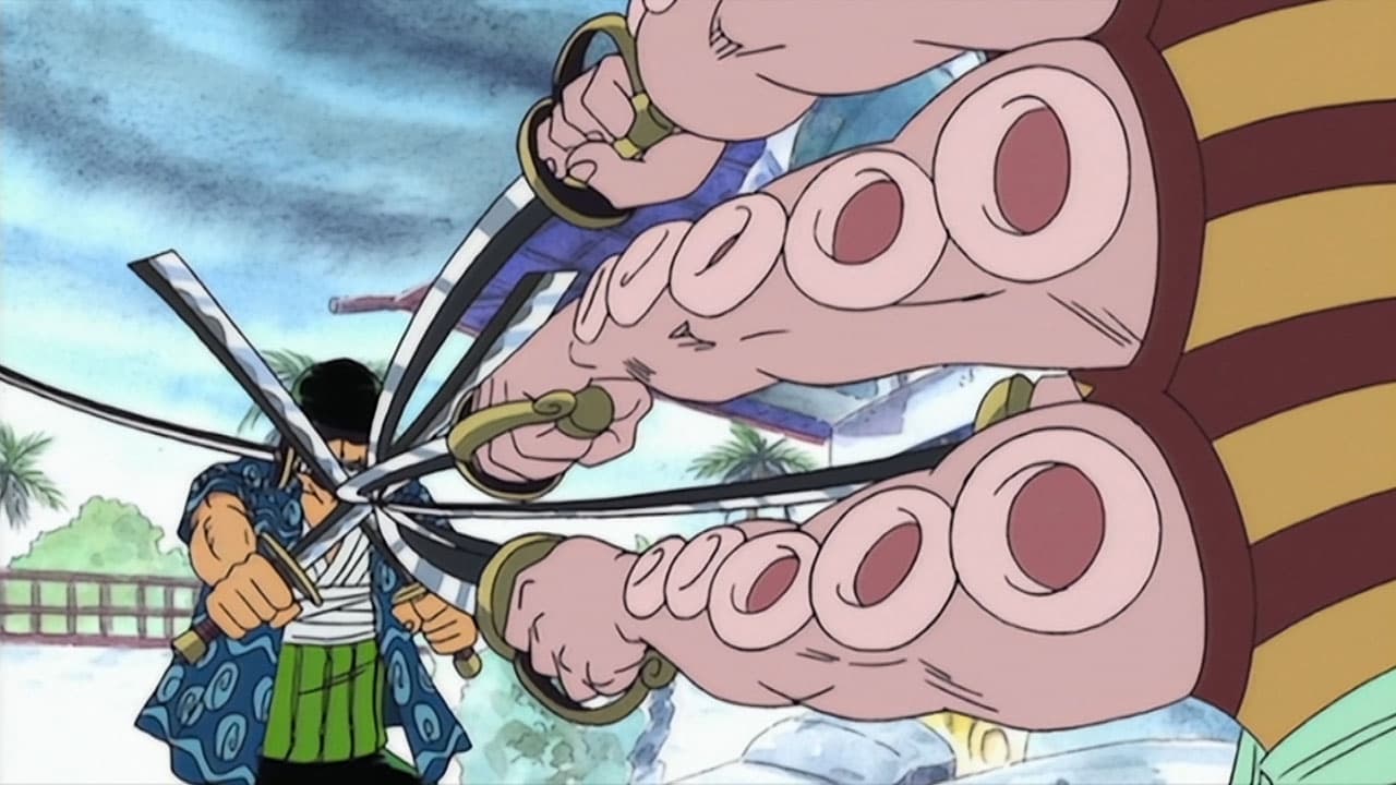 One Piece Season 1 :Episode 39  Luffy Submerged! Zoro vs. Hatchan the Octopus!