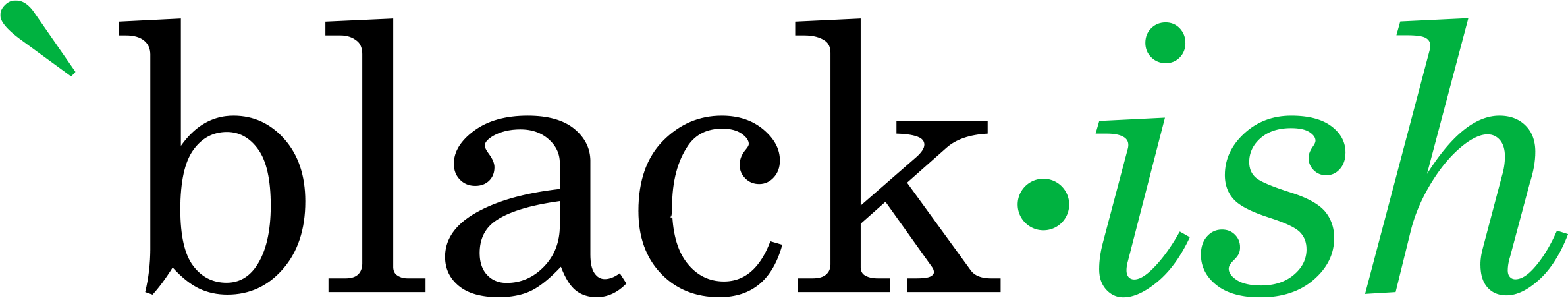 black-ish Logo