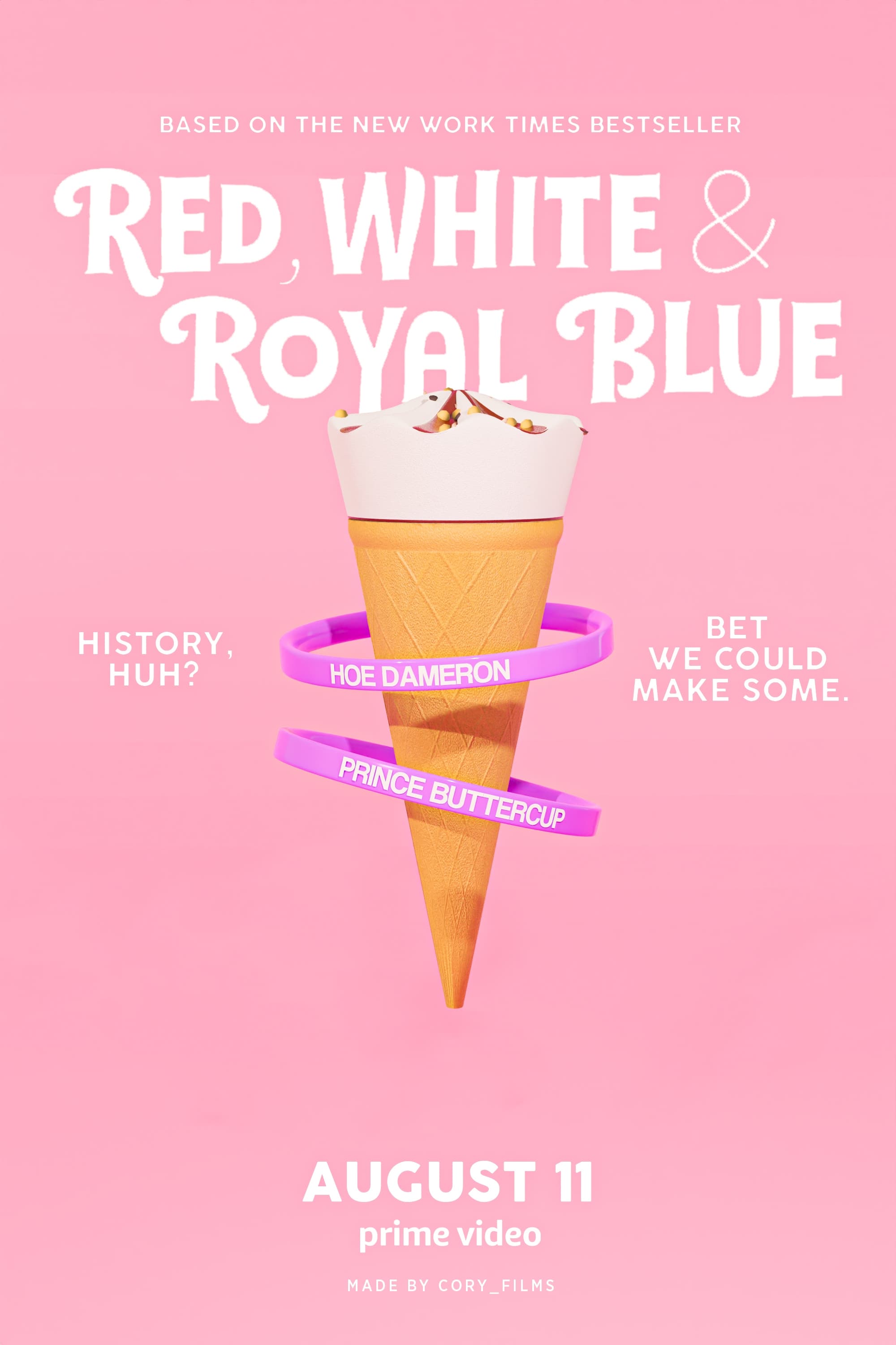 WATCH !! Red, White & Royal Blue (2023) FULLMOVIE ONLINE FREE ENGLISH/Dub/SUB Comedy STREAMINGS Movie Poster