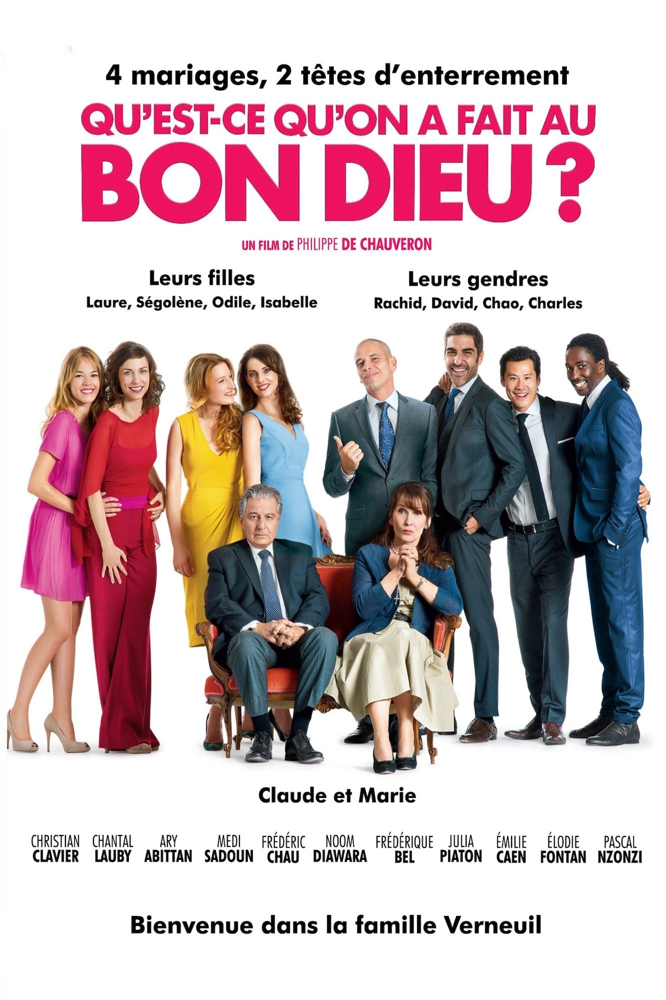 EN - Qu'est-ce Qu'on A Fait Au Bon Dieu, Serial Bad Weddings 1 (2014) CHRISTIAN CLAVIER (FRENCH ENG-SUB)