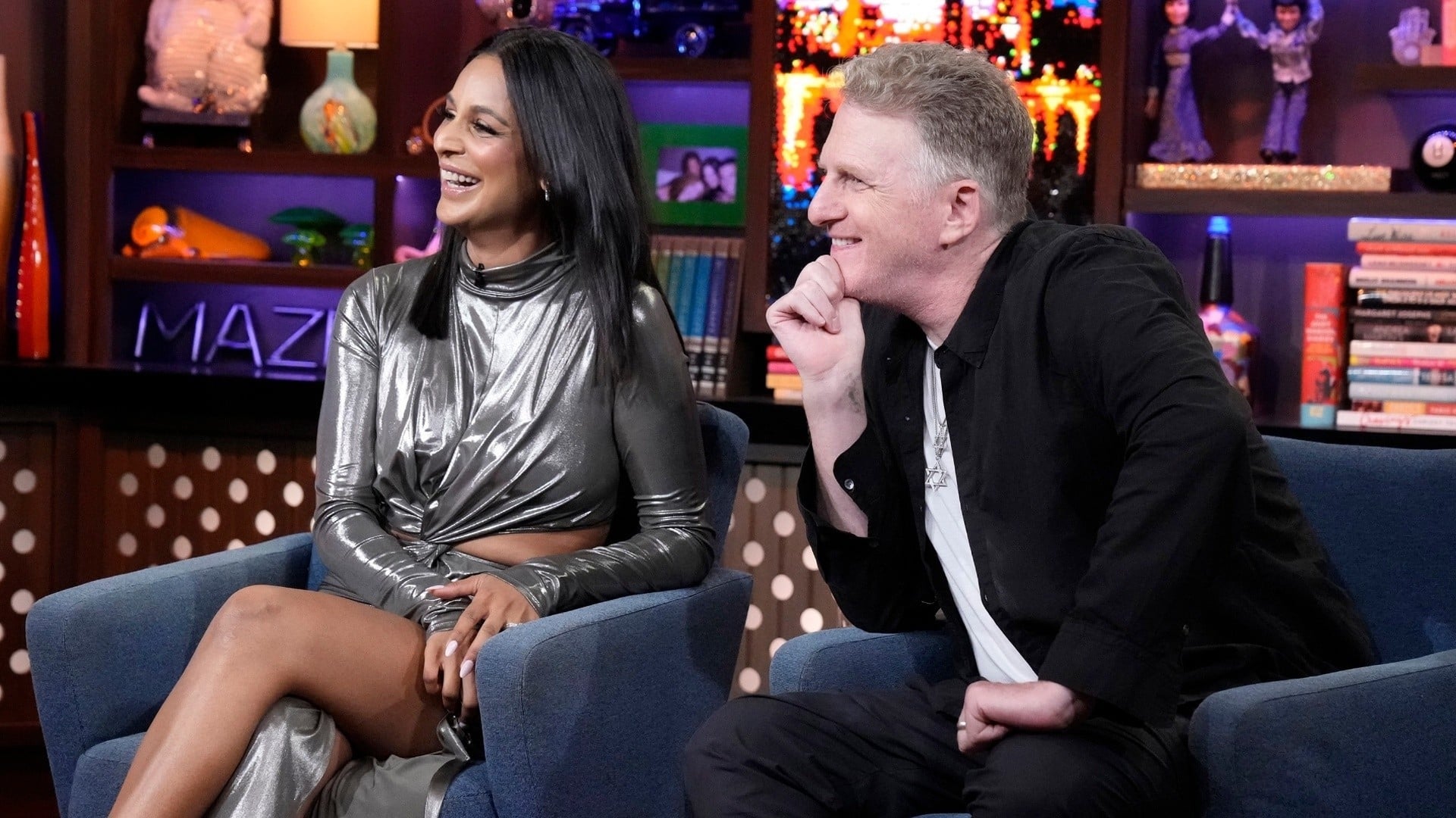 Watch What Happens Live with Andy Cohen Season 20 :Episode 139  Jessel Taank and Michael Rapaport