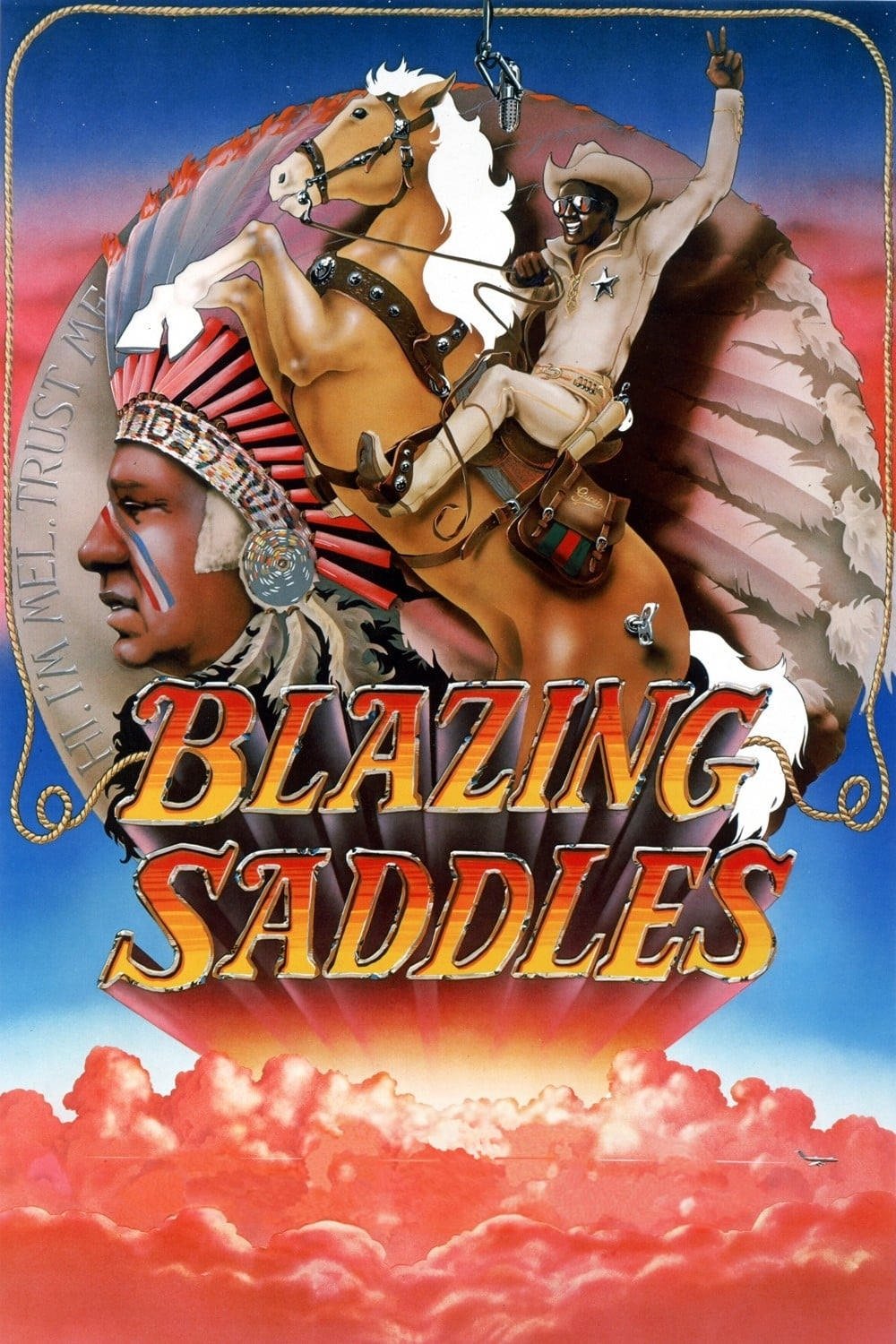 poster for Blazing Saddles