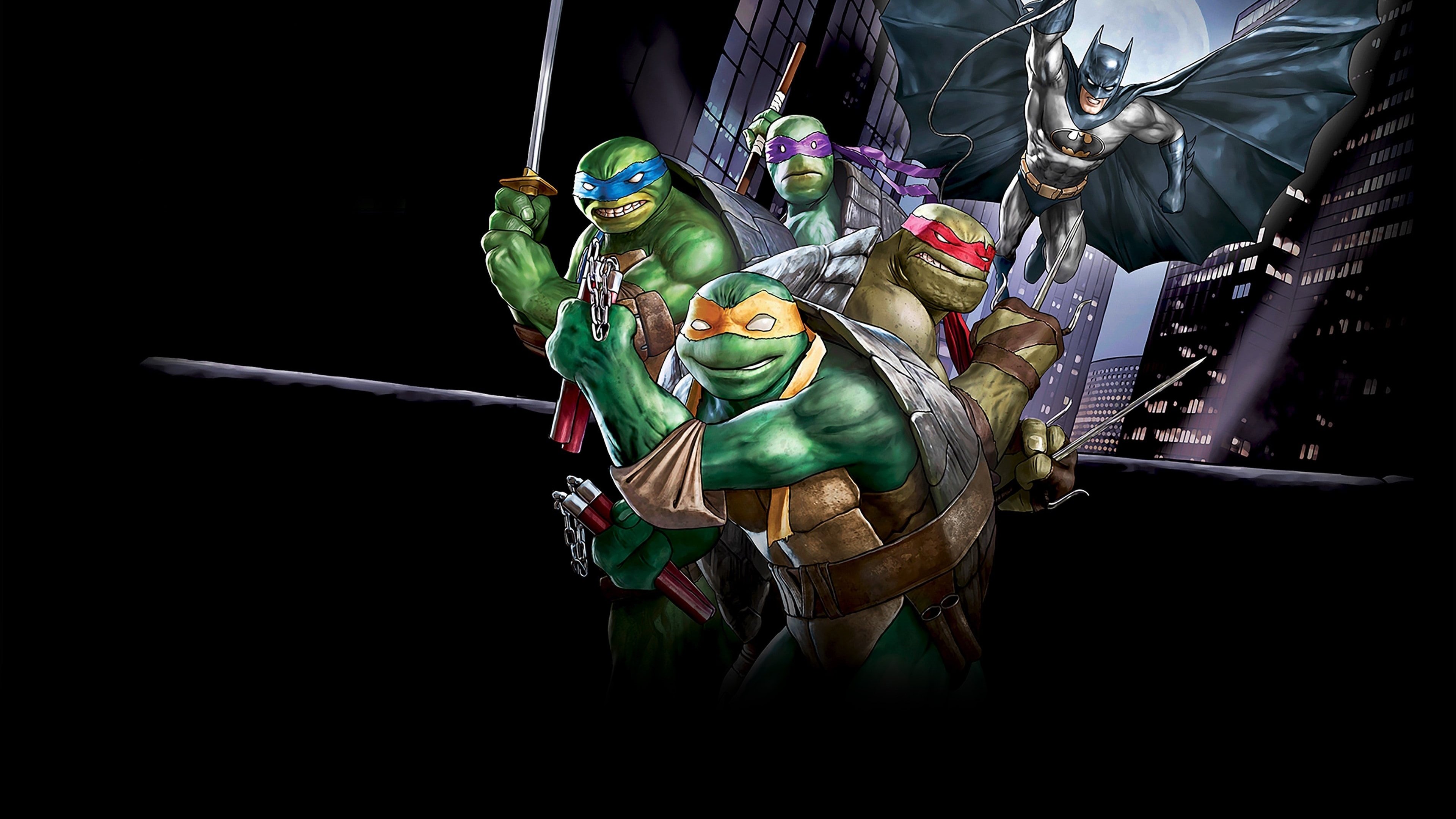 Batman vs Teenage Mutant Ninja Turtles