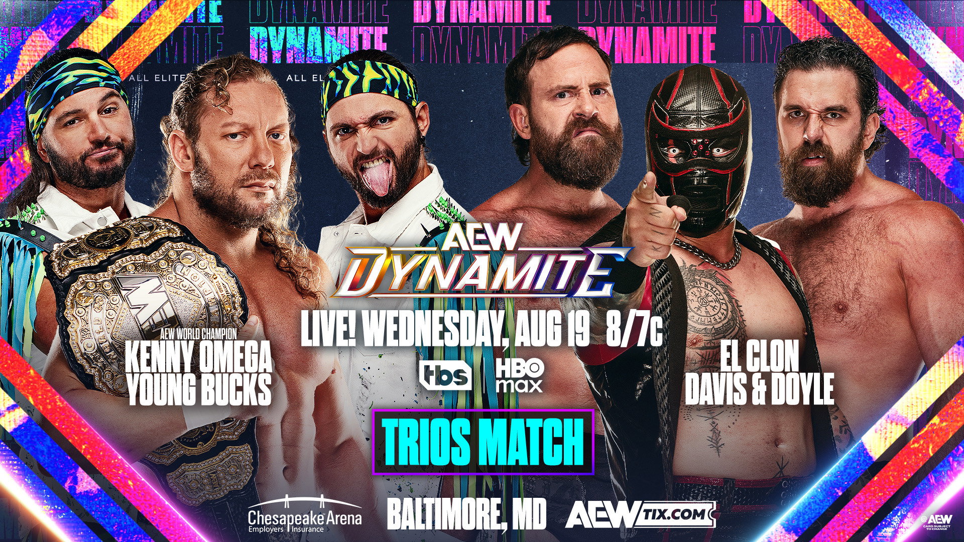 All Elite Wrestling: Dynamite Season 8 :Episode 33  August 19, 2026