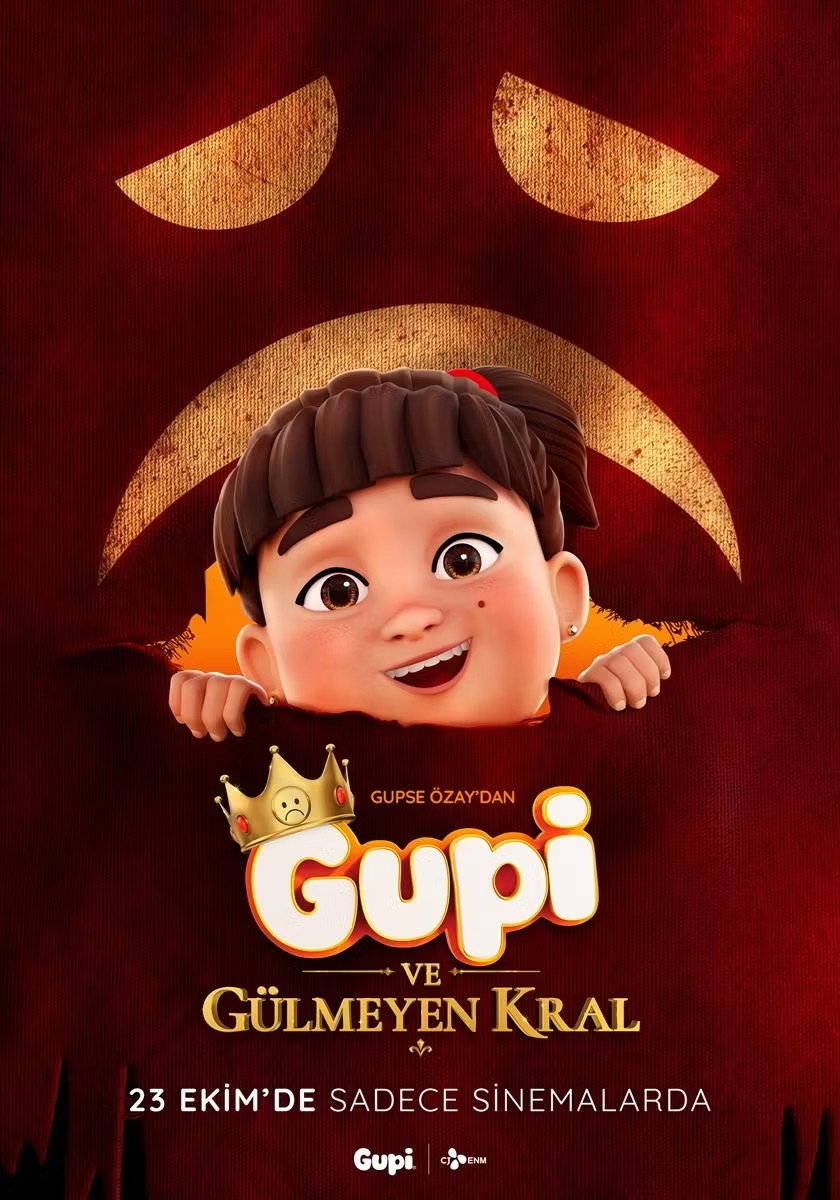 Gupi ve Gülmeyen Kral Poster