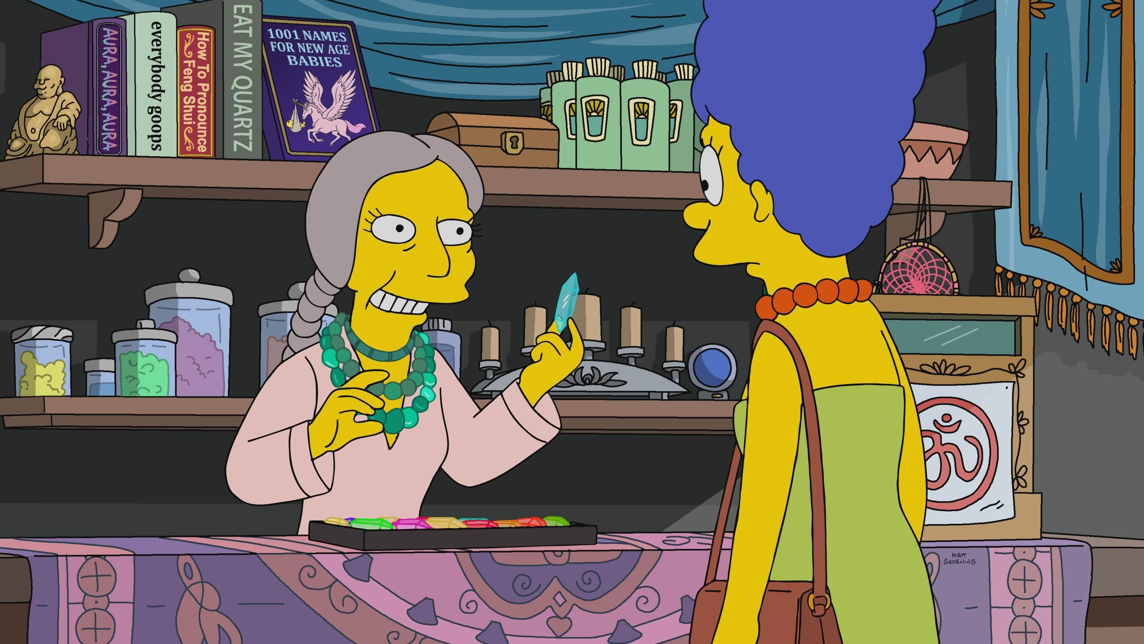 The Simpsons Season 30 :Episode 23  Crystal Blue-Haired Persuasion
