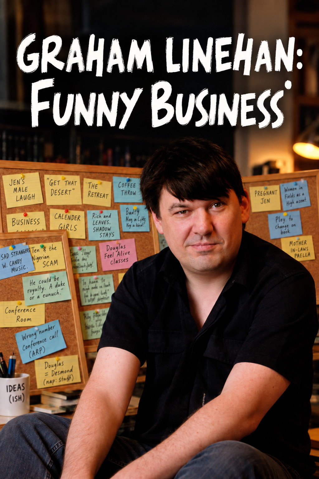 Graham Linehan: Funny Business Poster