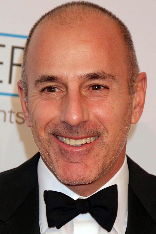 et billede af Matt Lauer