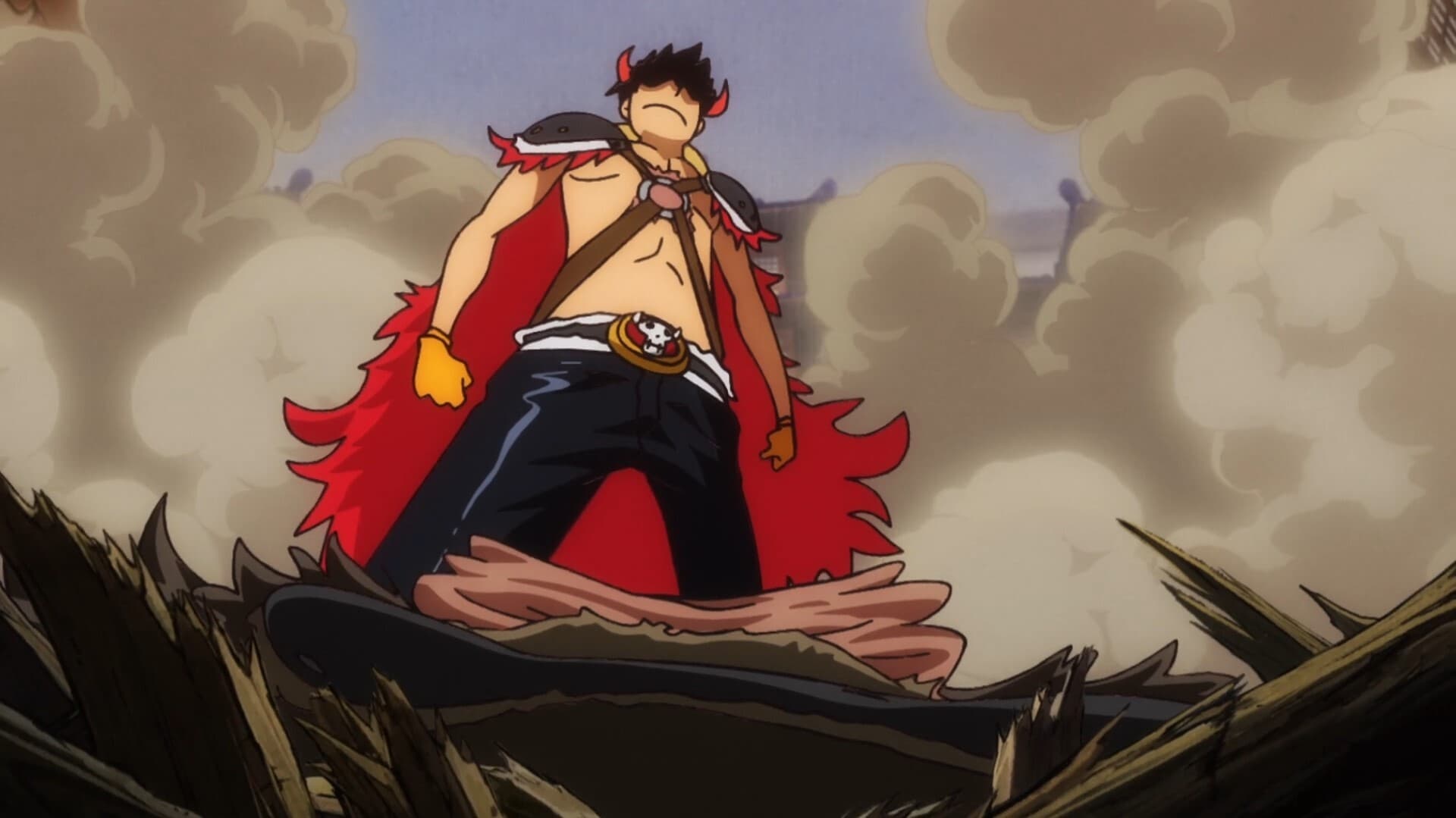 One Piece Season 21 :Episode 985  Thinking of Otama! Luffy's Furious Strike!