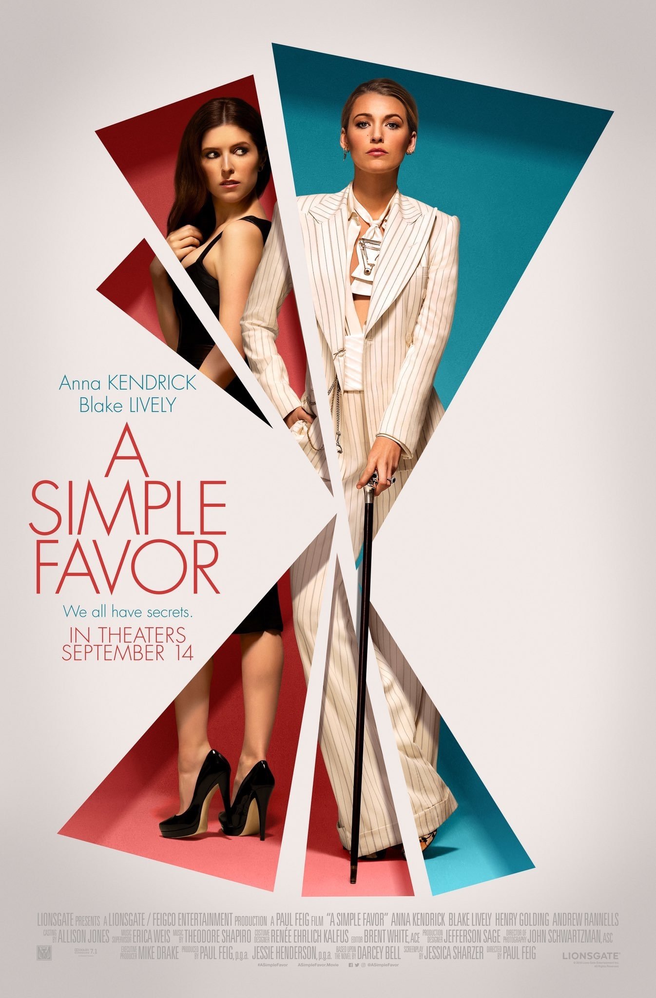 A Simple Favor POSTER