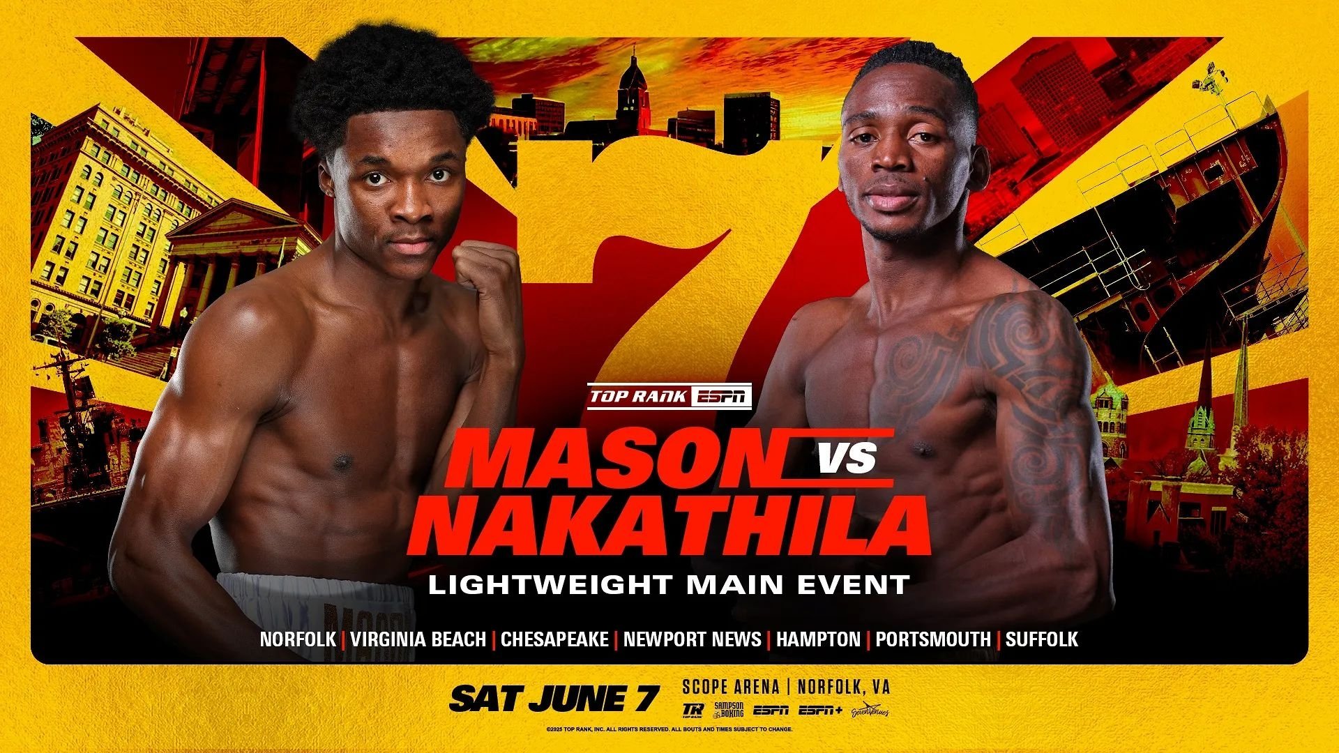 Abdullah Mason vs. Jeremia Nakathila