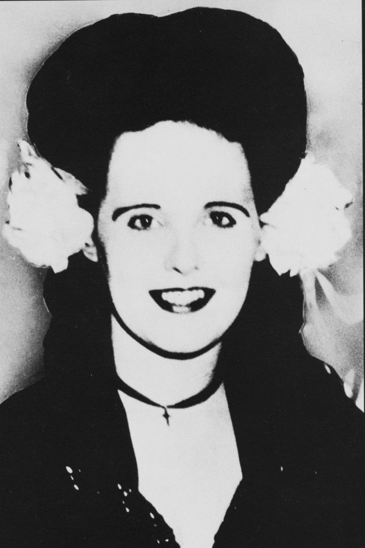 et billede af Elizabeth Short