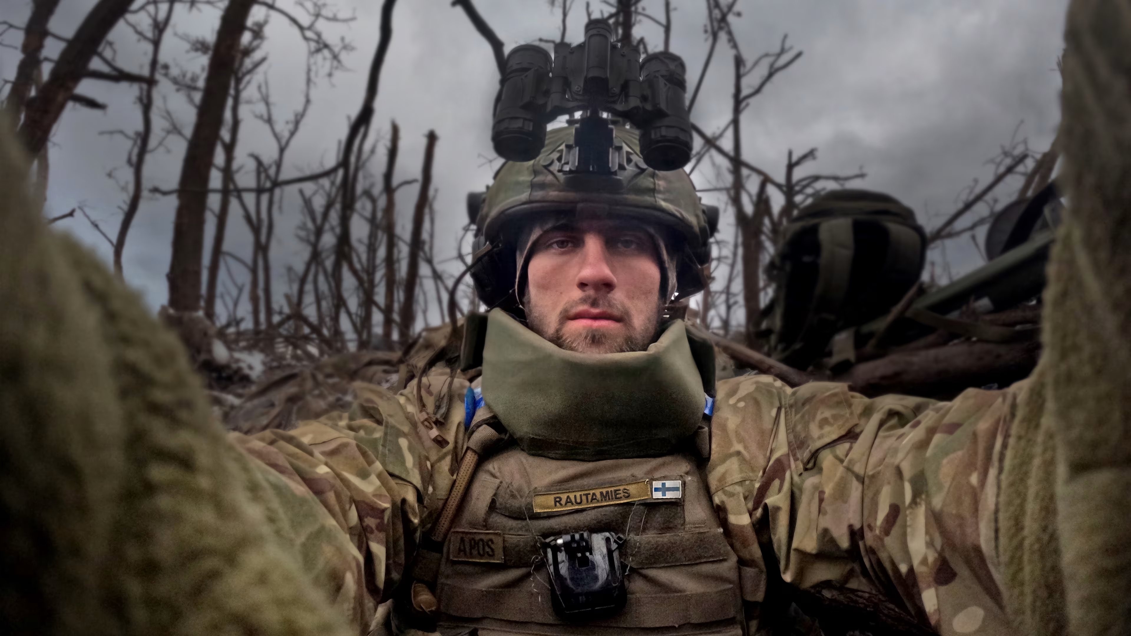 Ukrainan puolustajat backdrop