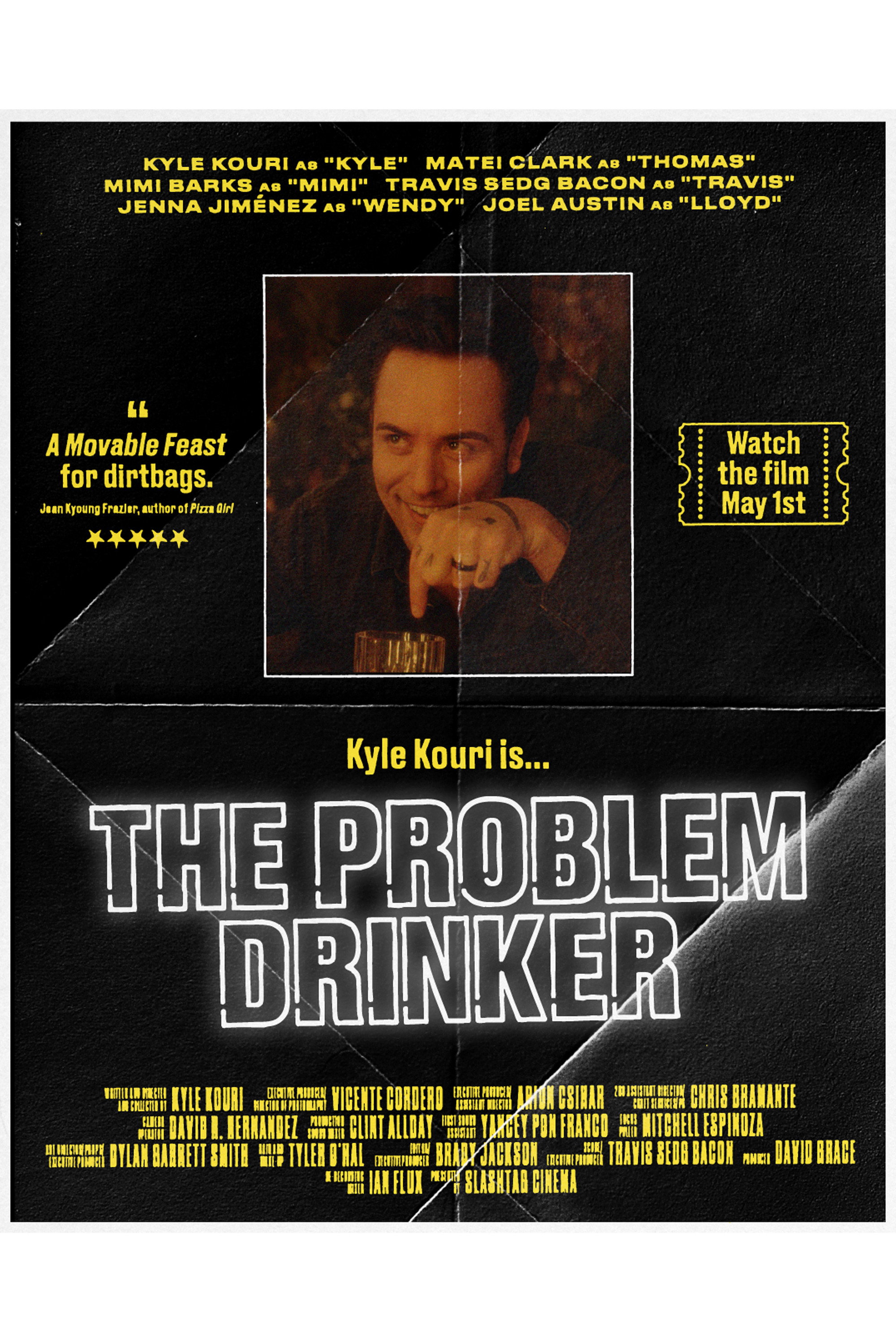 The Problem Drinker movie poster - movieMx The Problem Drinker (2026) movie poster