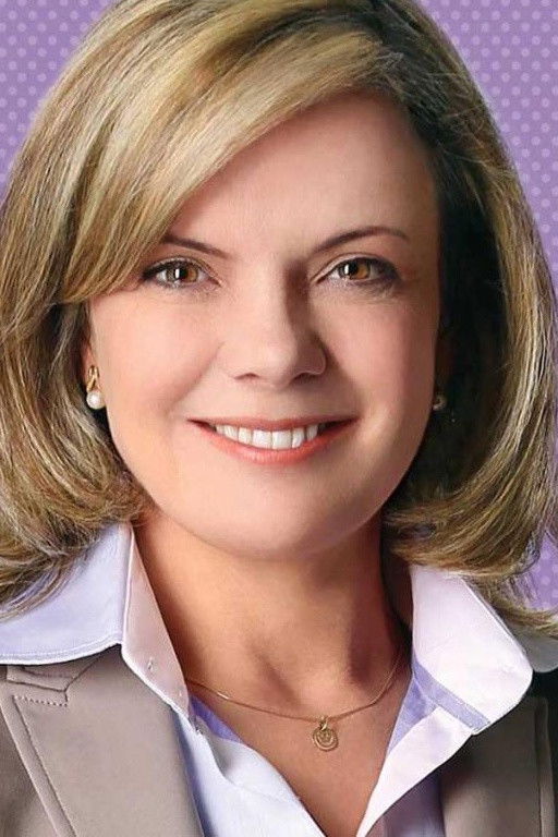 et billede af Gleisi Hoffmann